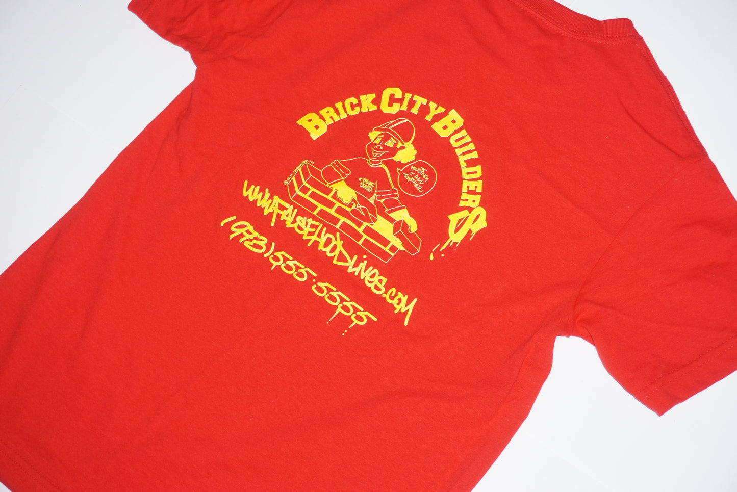 BRICK CITY BUILDERS Tee - FALSEHOOD.