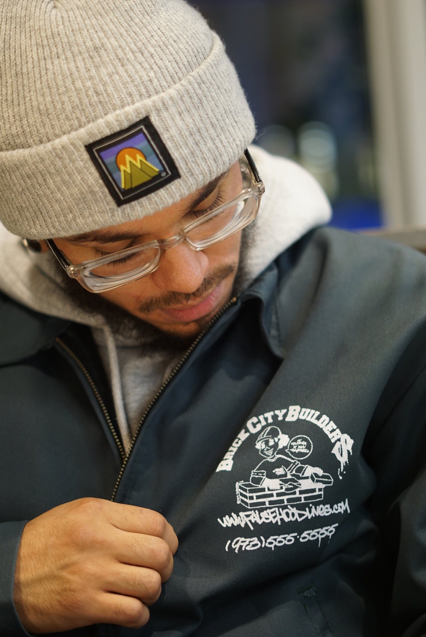 BRICK CITY BUILDERS Work Jacket - FALSEHOOD.