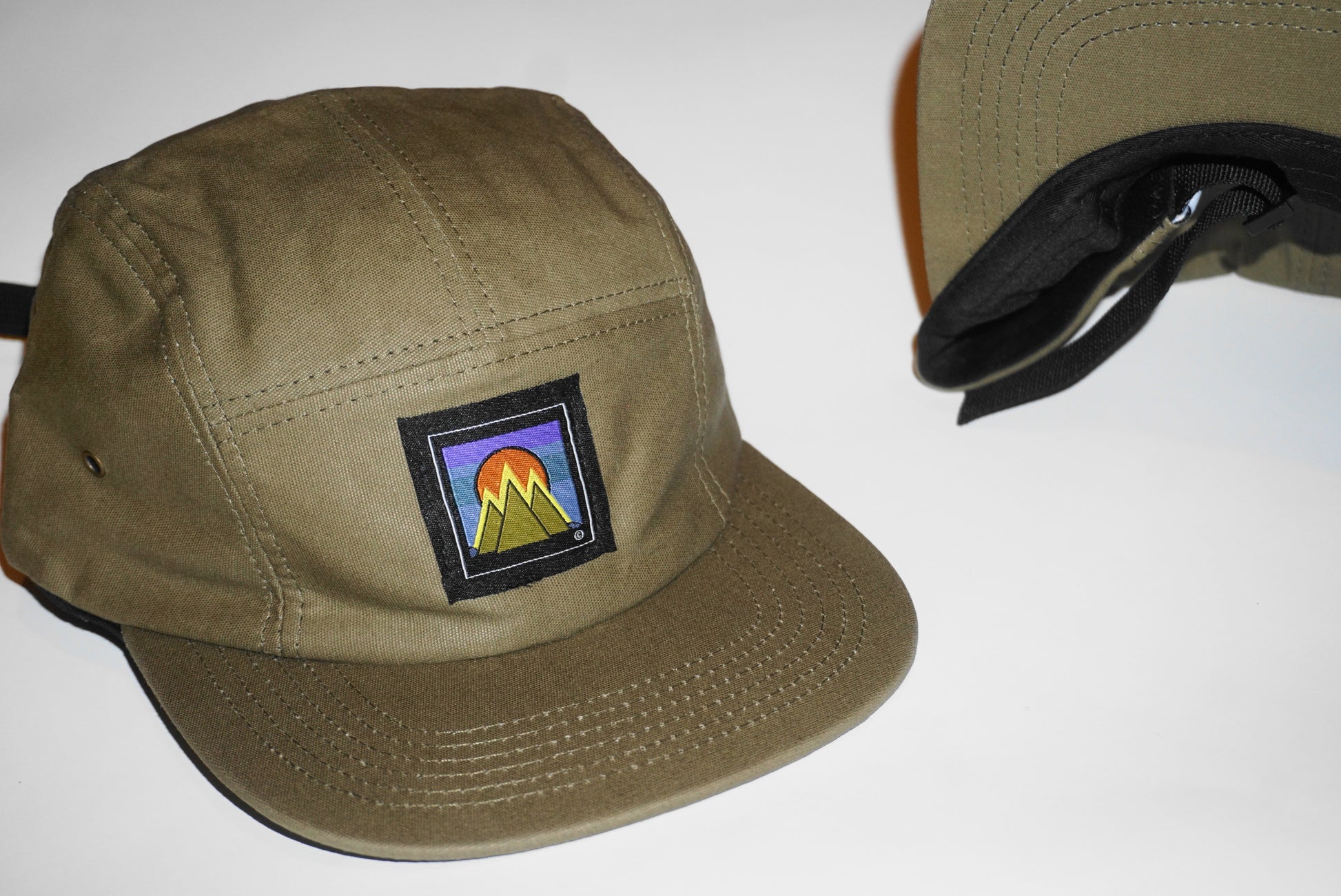 FAMILY. Waxed Canvas Five Panel Cap - FALSEHOOD.