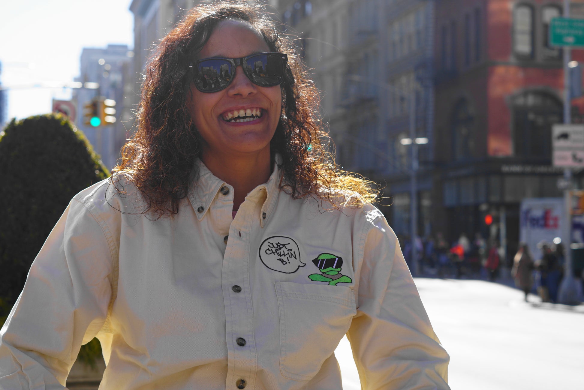 LEO The Turtle Button-Down Shirt - FALSEHOOD.