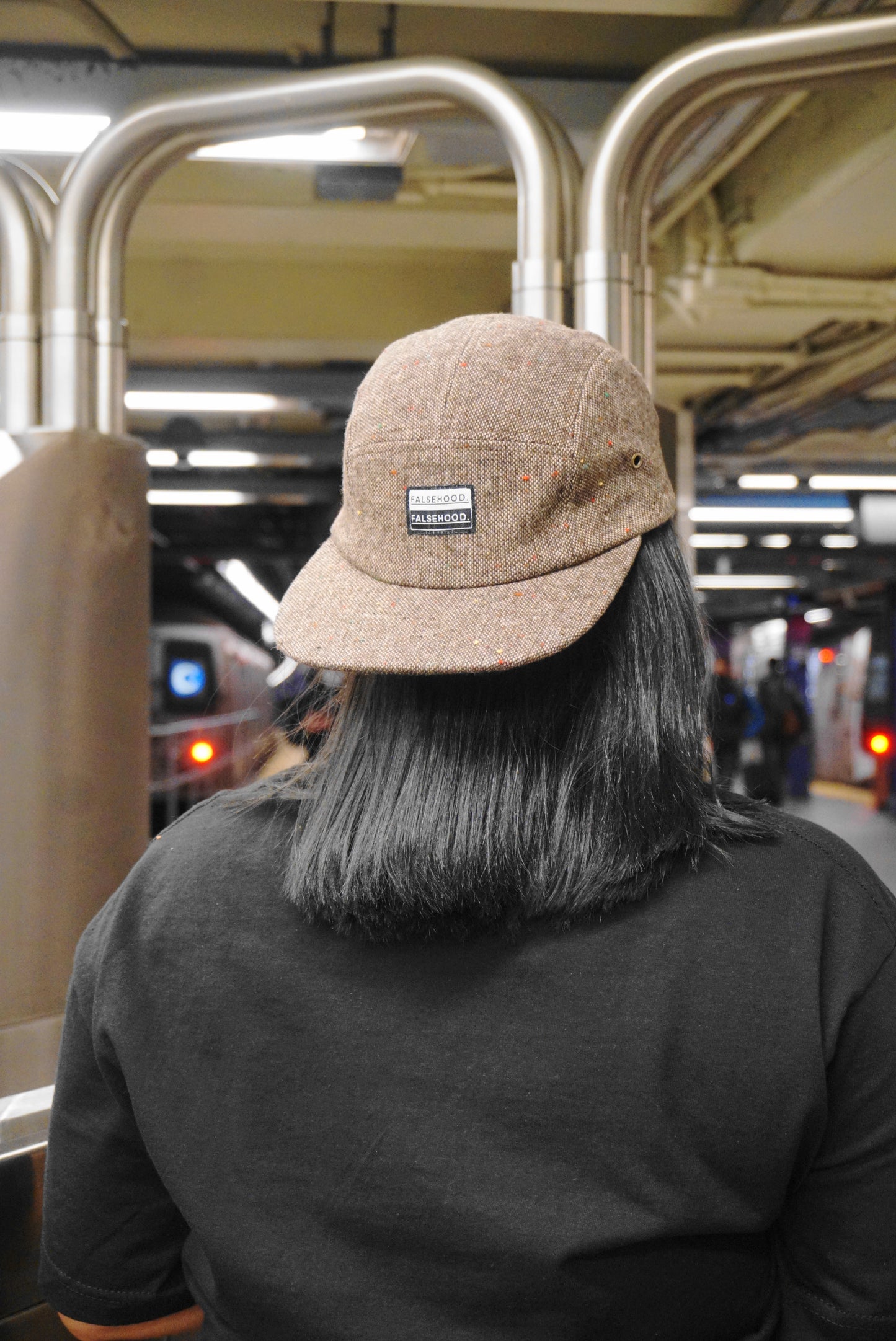 The Box Logo Wool Camper Cap - FALSEHOOD.
