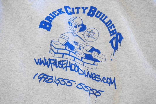 BRICK CITY BUILDERS Hoody - FALSEHOOD.