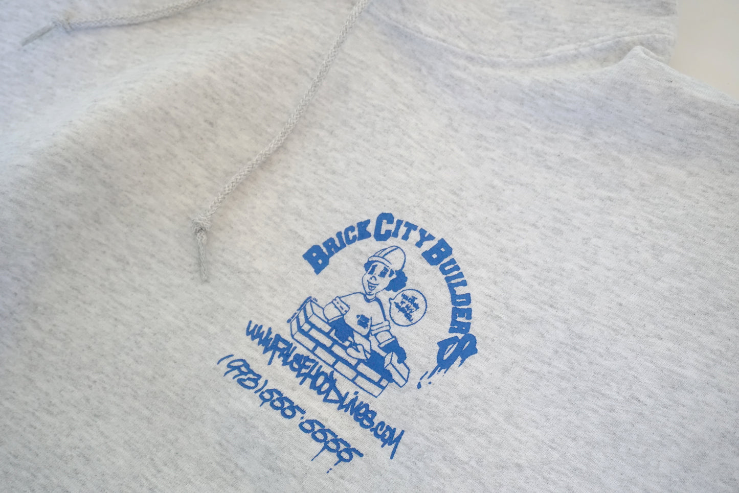 BRICK CITY BUILDERS Hoody - FALSEHOOD.