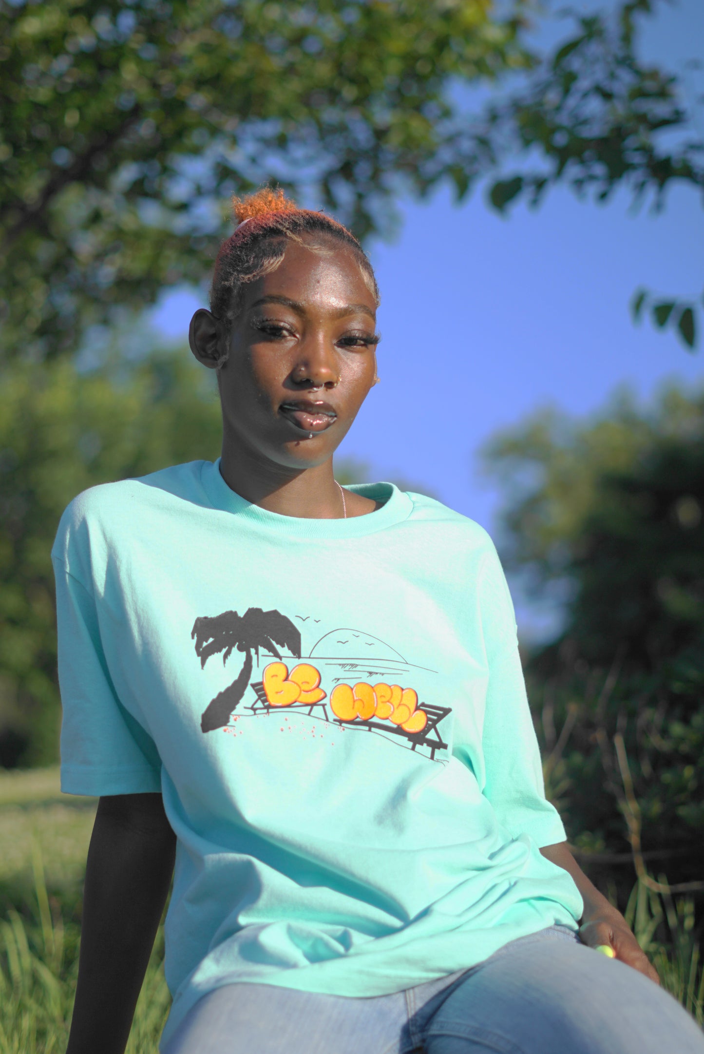 BE WELL. Tee - FALSEHOOD.