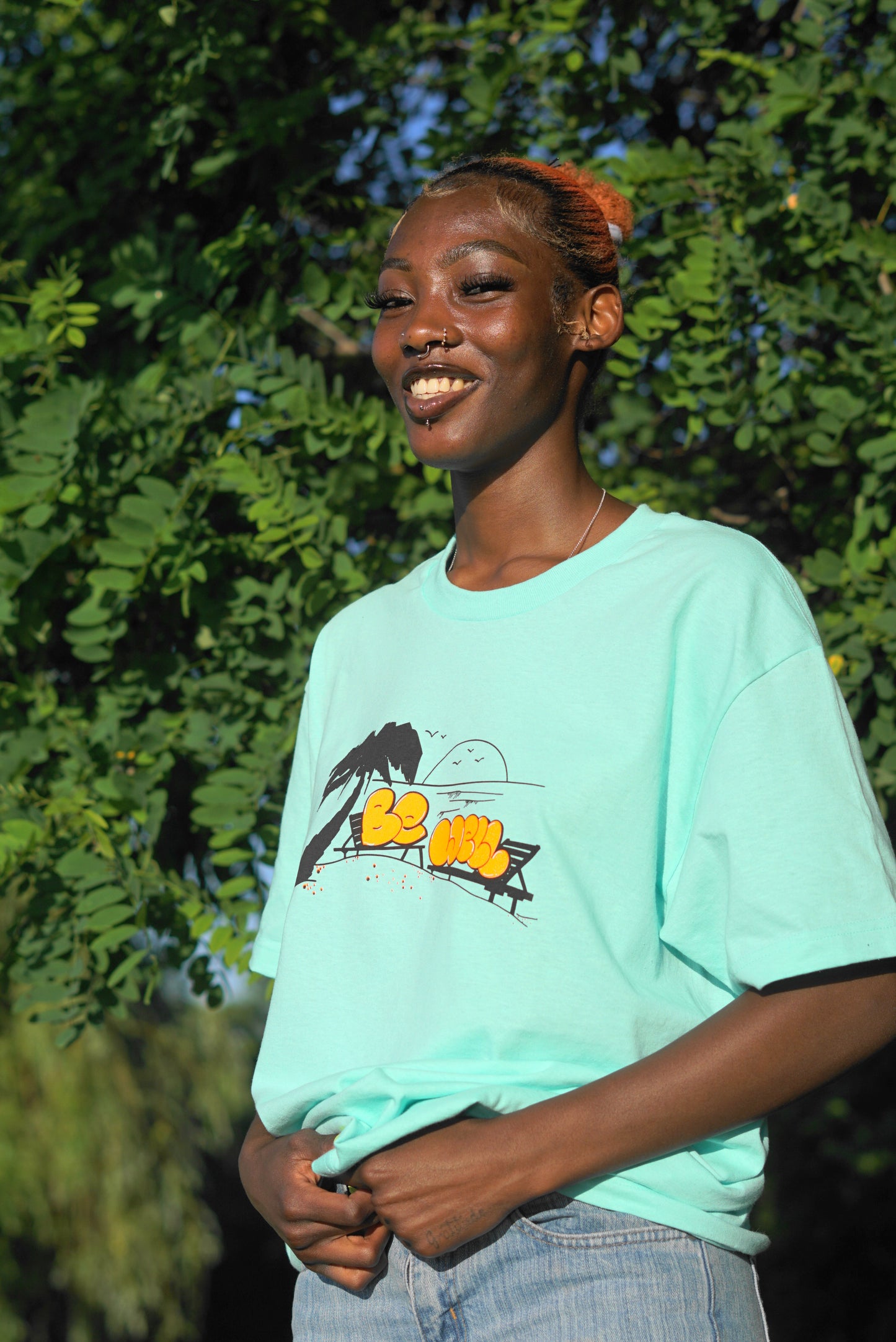 BE WELL. Tee - FALSEHOOD.