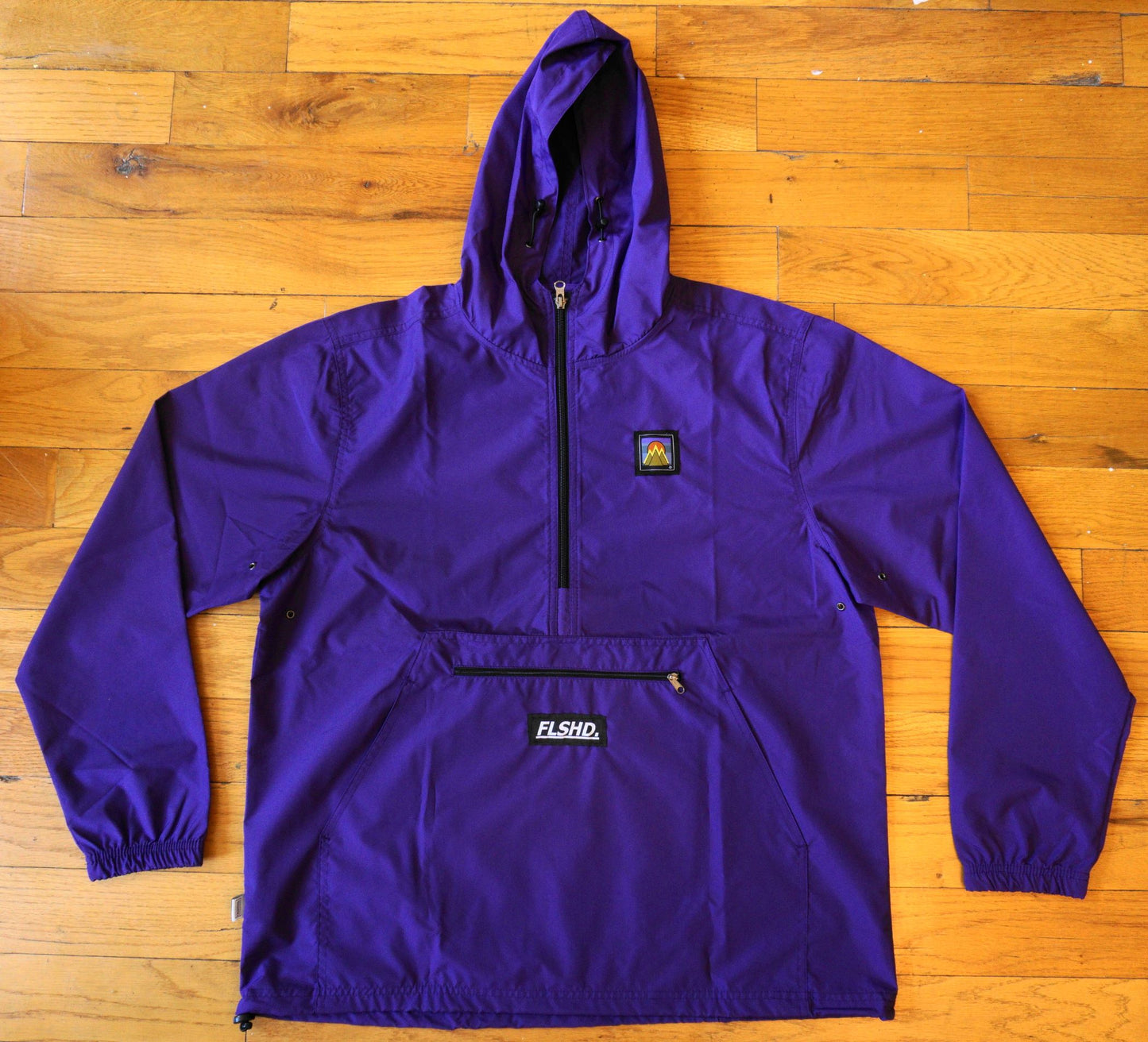 FAMILY. Quarter-Zip Pullover Windbreaker - FALSEHOOD.