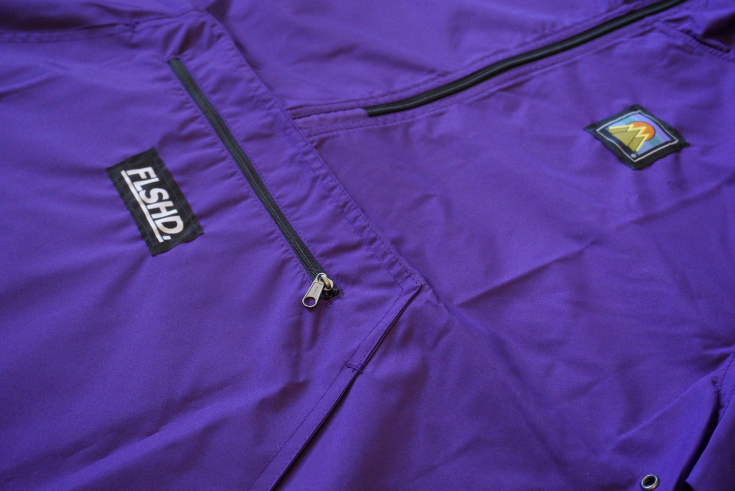 FAMILY. Quarter-Zip Pullover Windbreaker - FALSEHOOD.