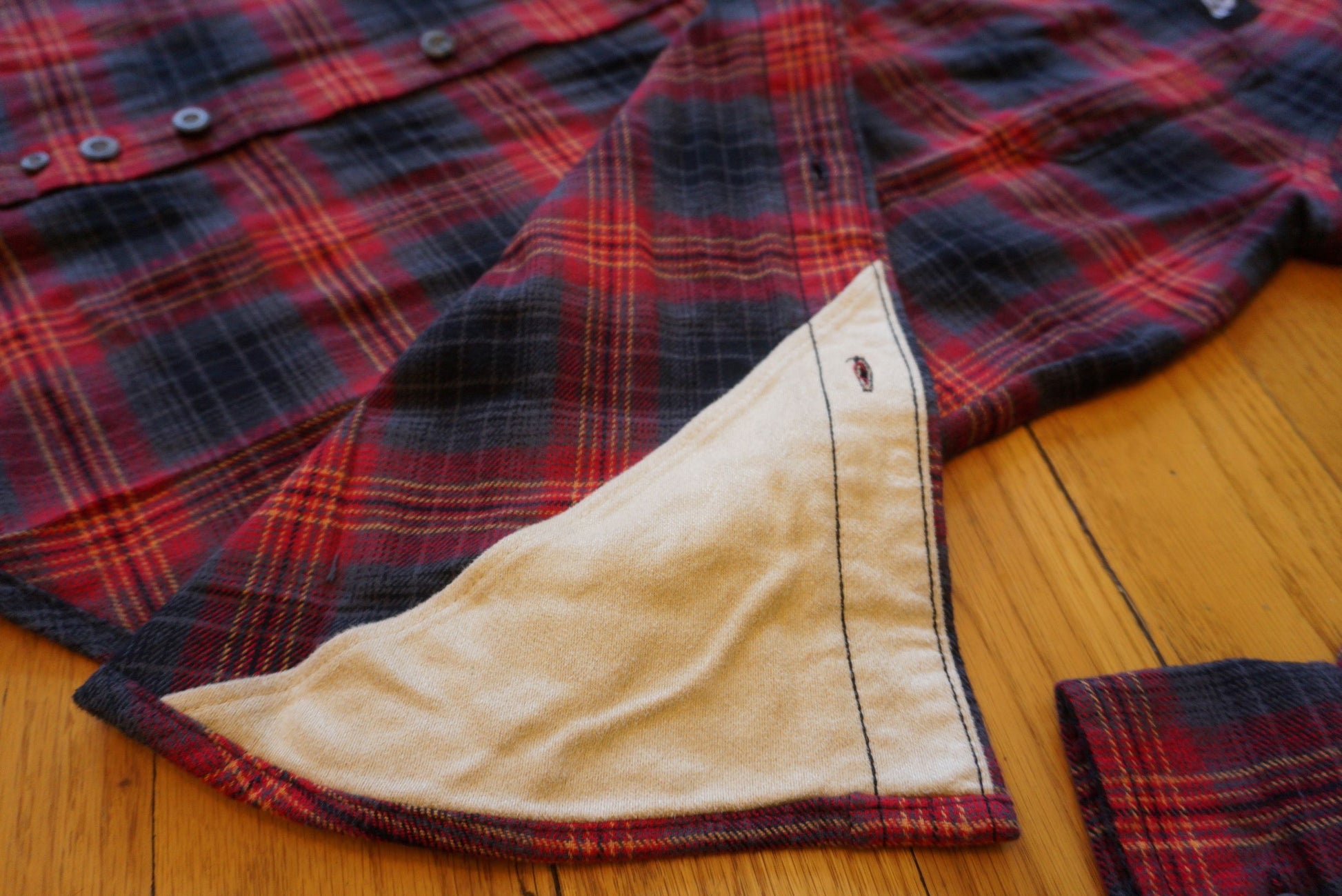 FLSHD. x WOOLRICH® Flannel Shirt - FALSEHOOD.