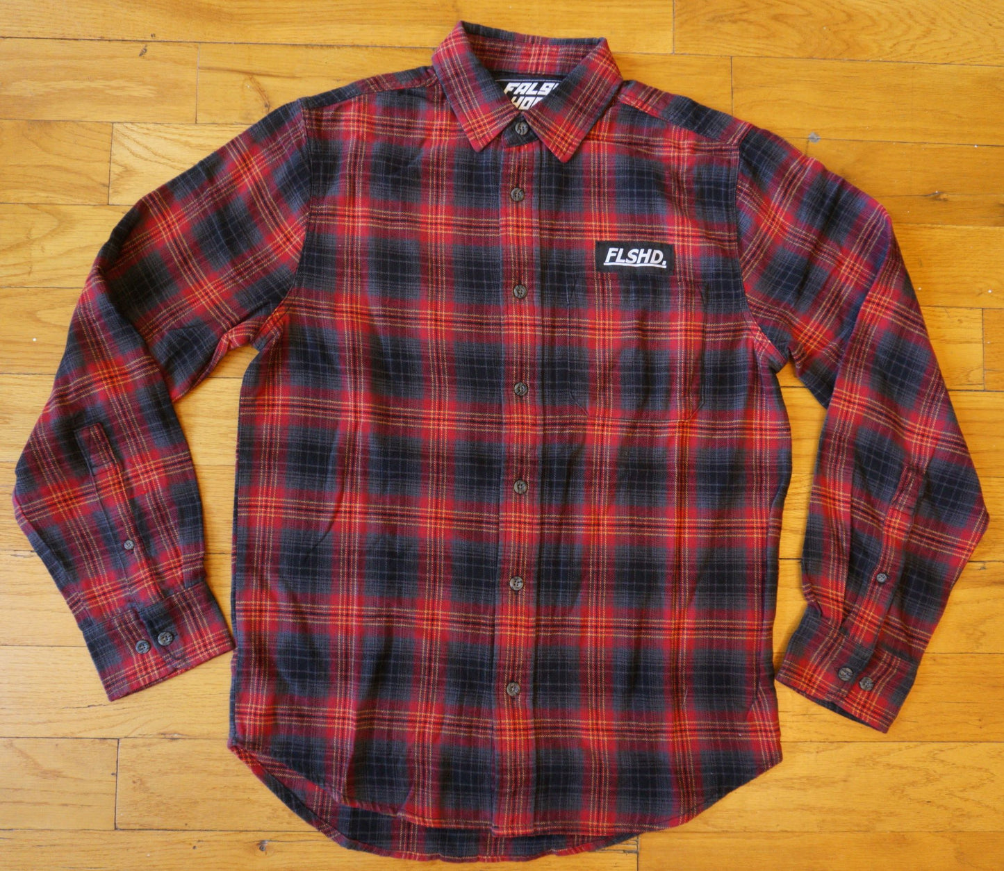 FLSHD. x WOOLRICH® Flannel Shirt - FALSEHOOD.