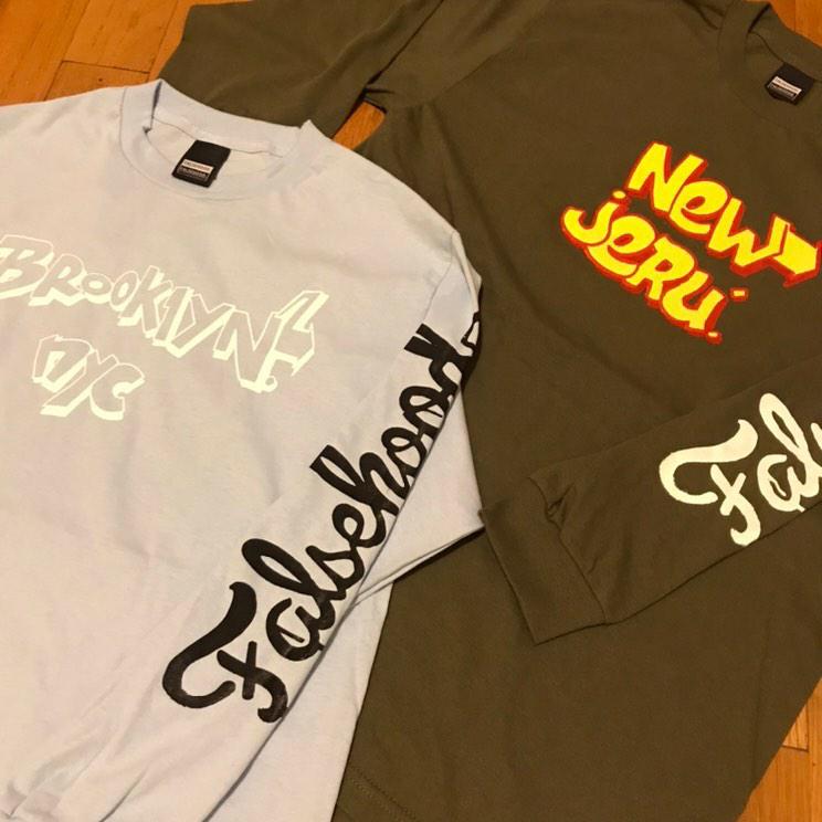 HOMAGE.  Long Sleeve Tee - FALSEHOOD.