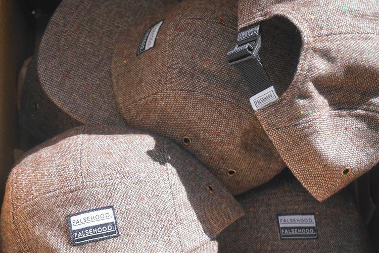 The Box Logo Wool Camper Cap - FALSEHOOD.