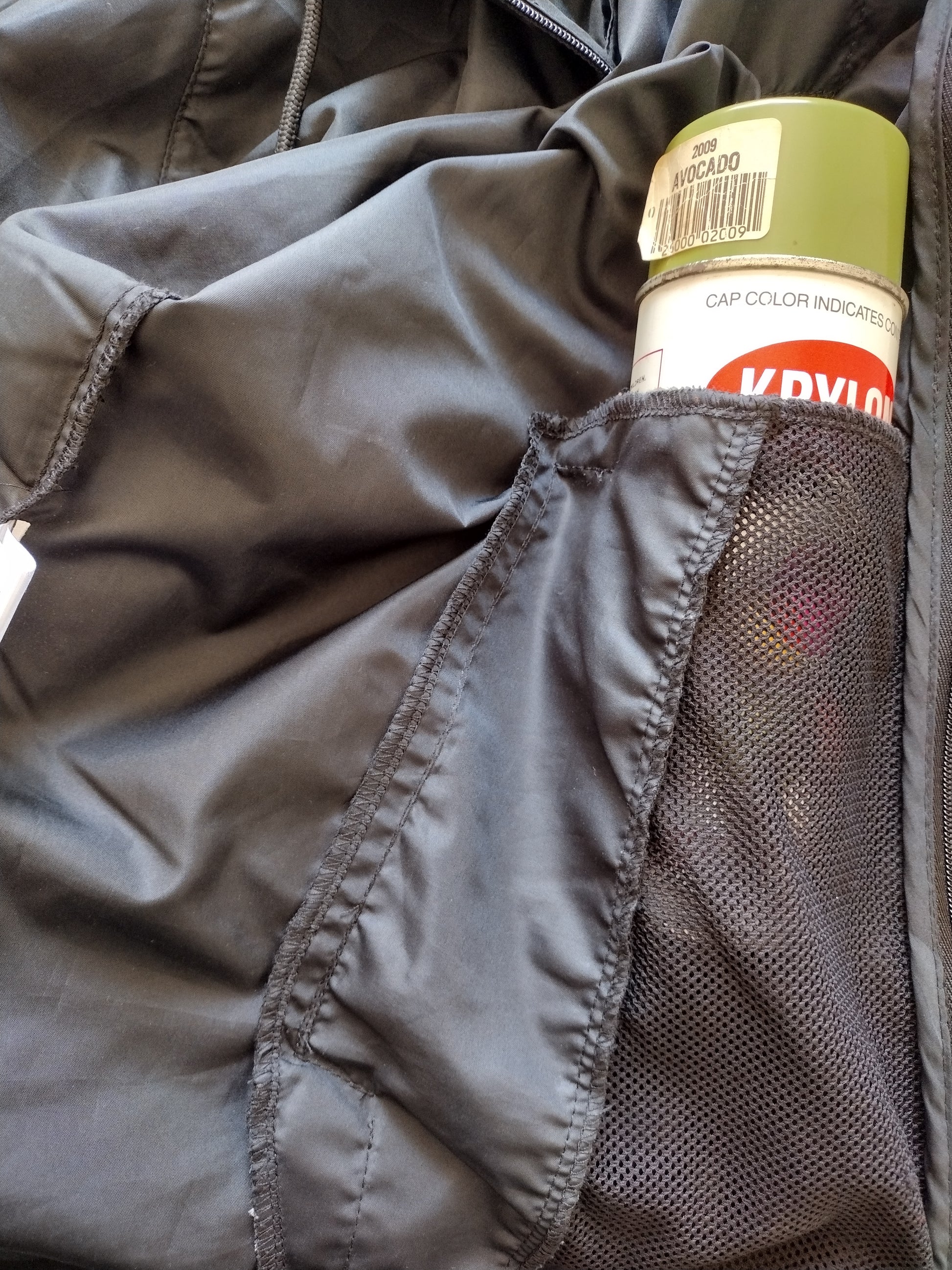 BUILD or DESTROY. Full-Zip Windbreaker Jacket - FALSEHOOD.