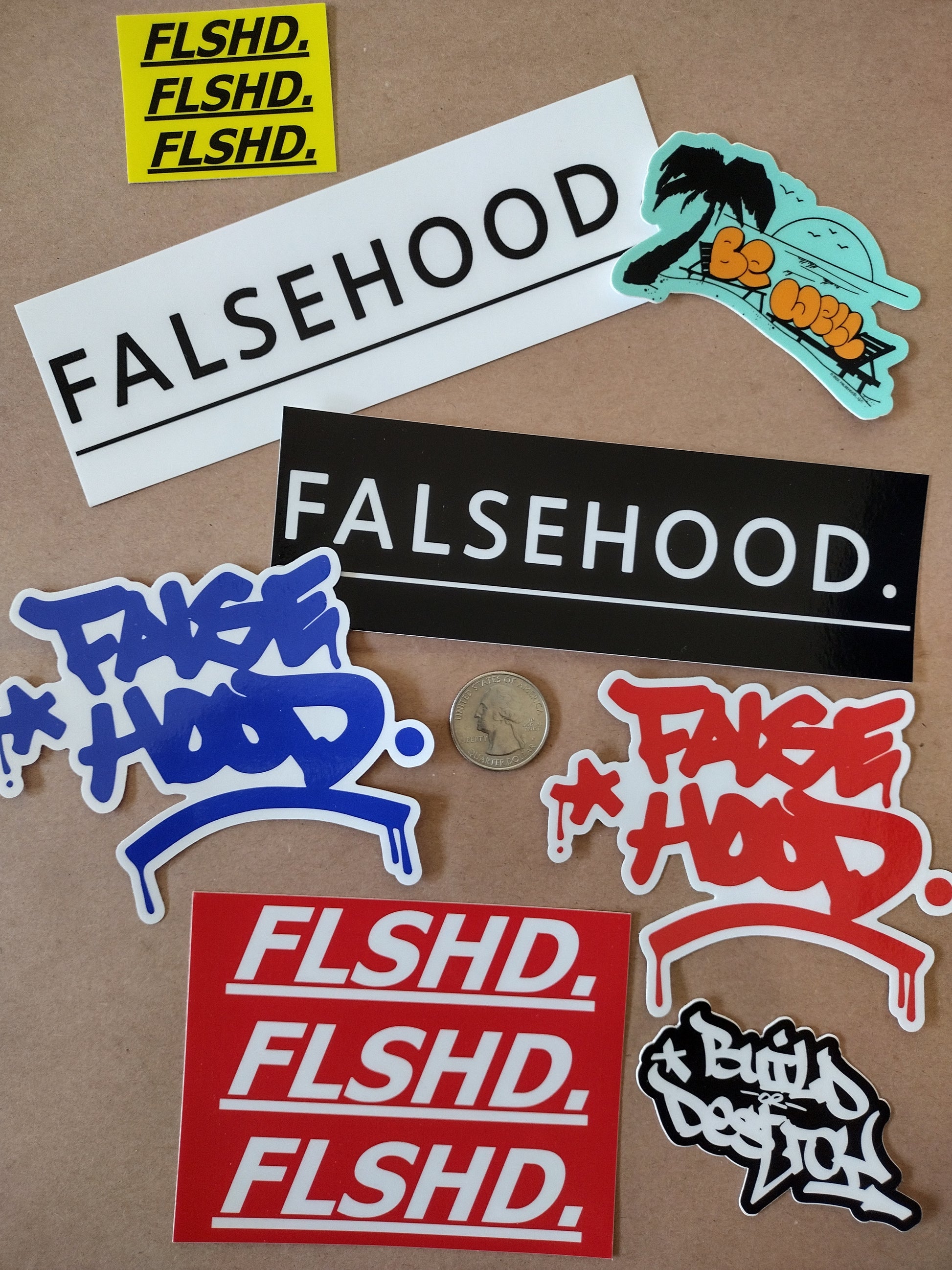 Sticker Pack - FALSEHOOD.