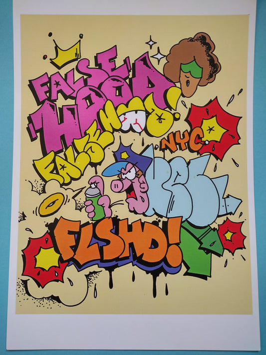 GWC - DUEL Print Unsigned - FALSEHOOD.