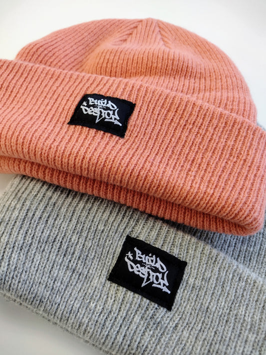 BUILD or DESTROY Merino Wool Beanie - FALSEHOOD.