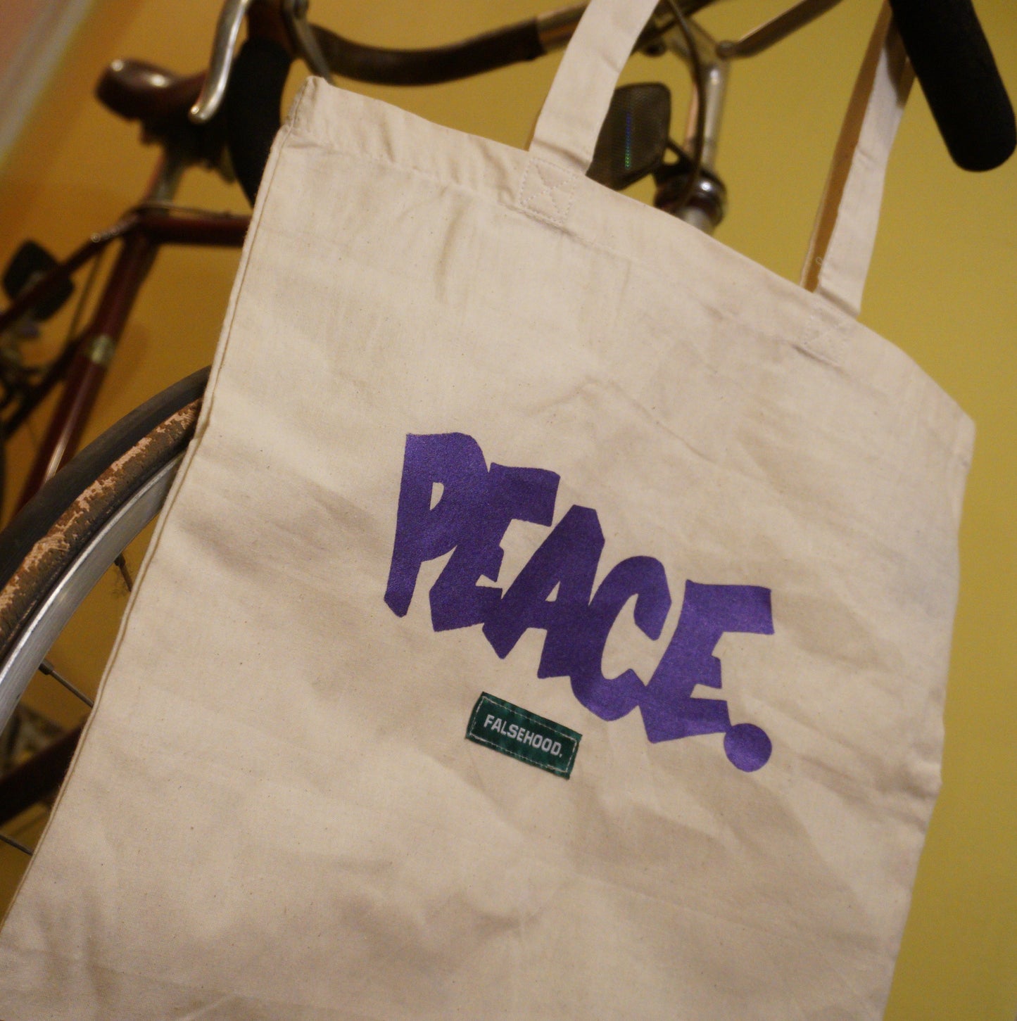 PEACE. Tote Bag - FALSEHOOD.