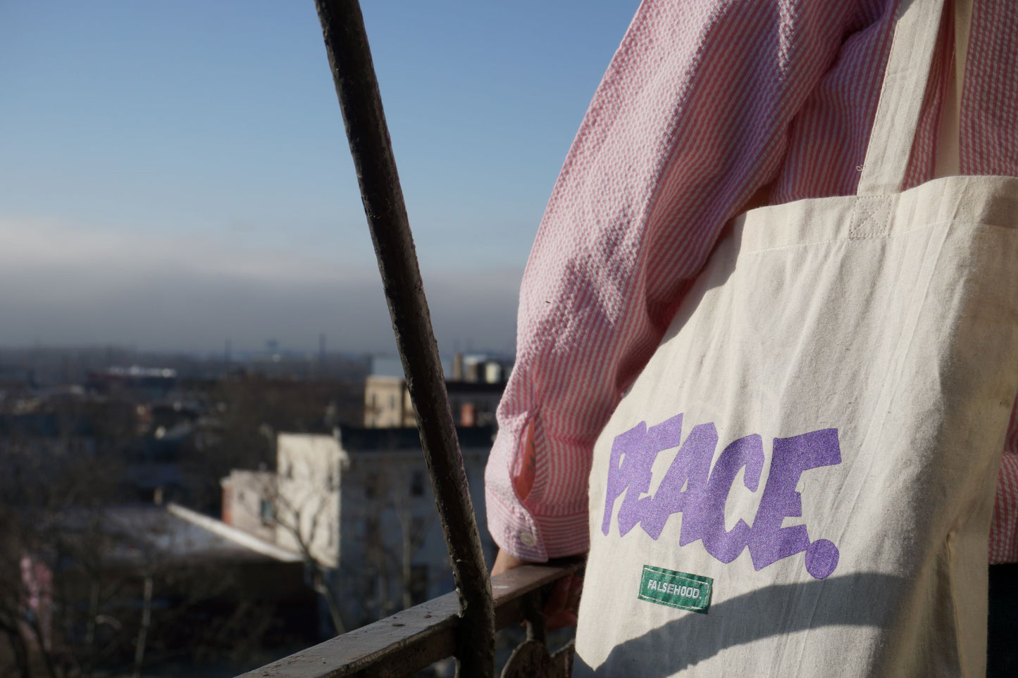 PEACE. Tote Bag - FALSEHOOD.