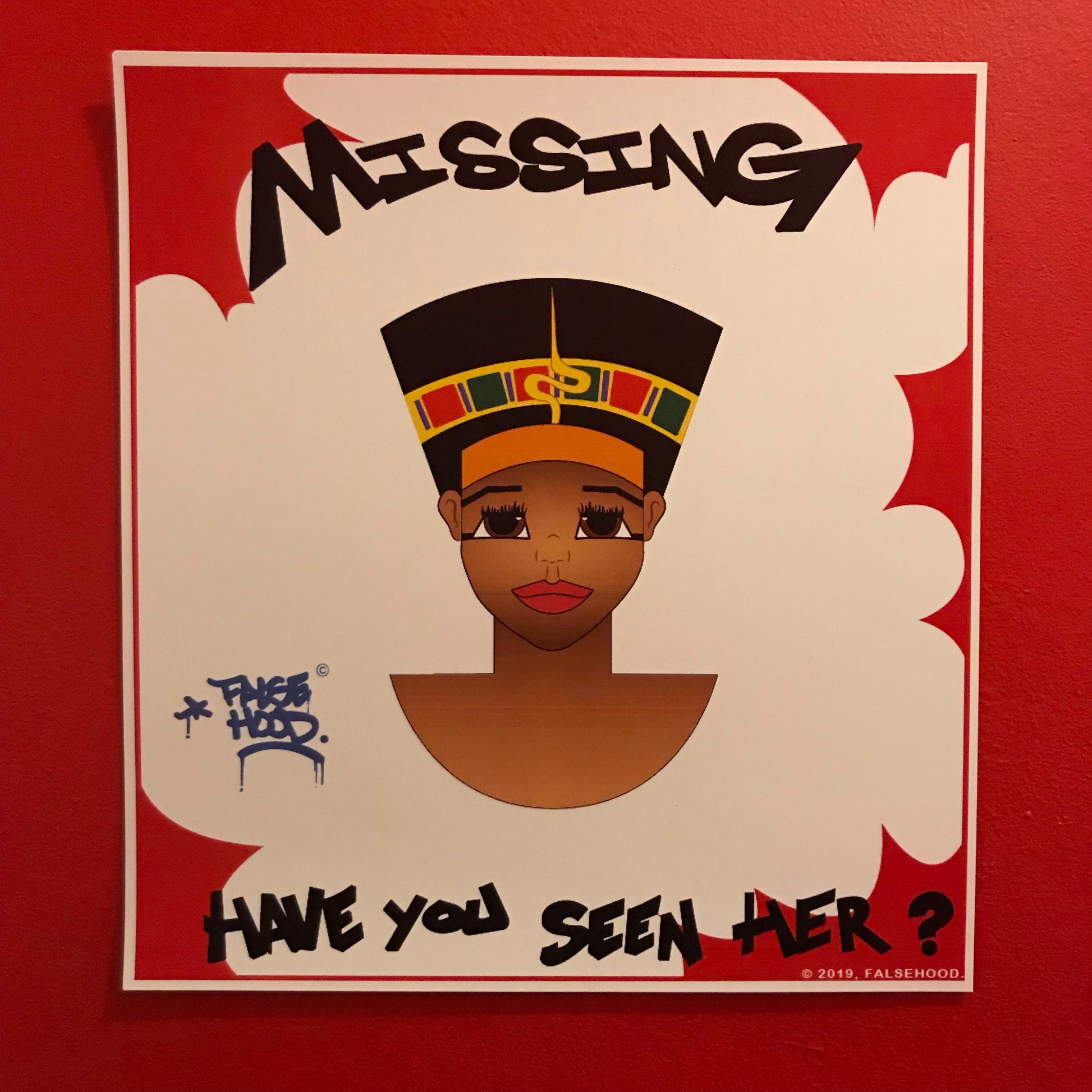 MISSING. Have You Seen Her? - FALSEHOOD.