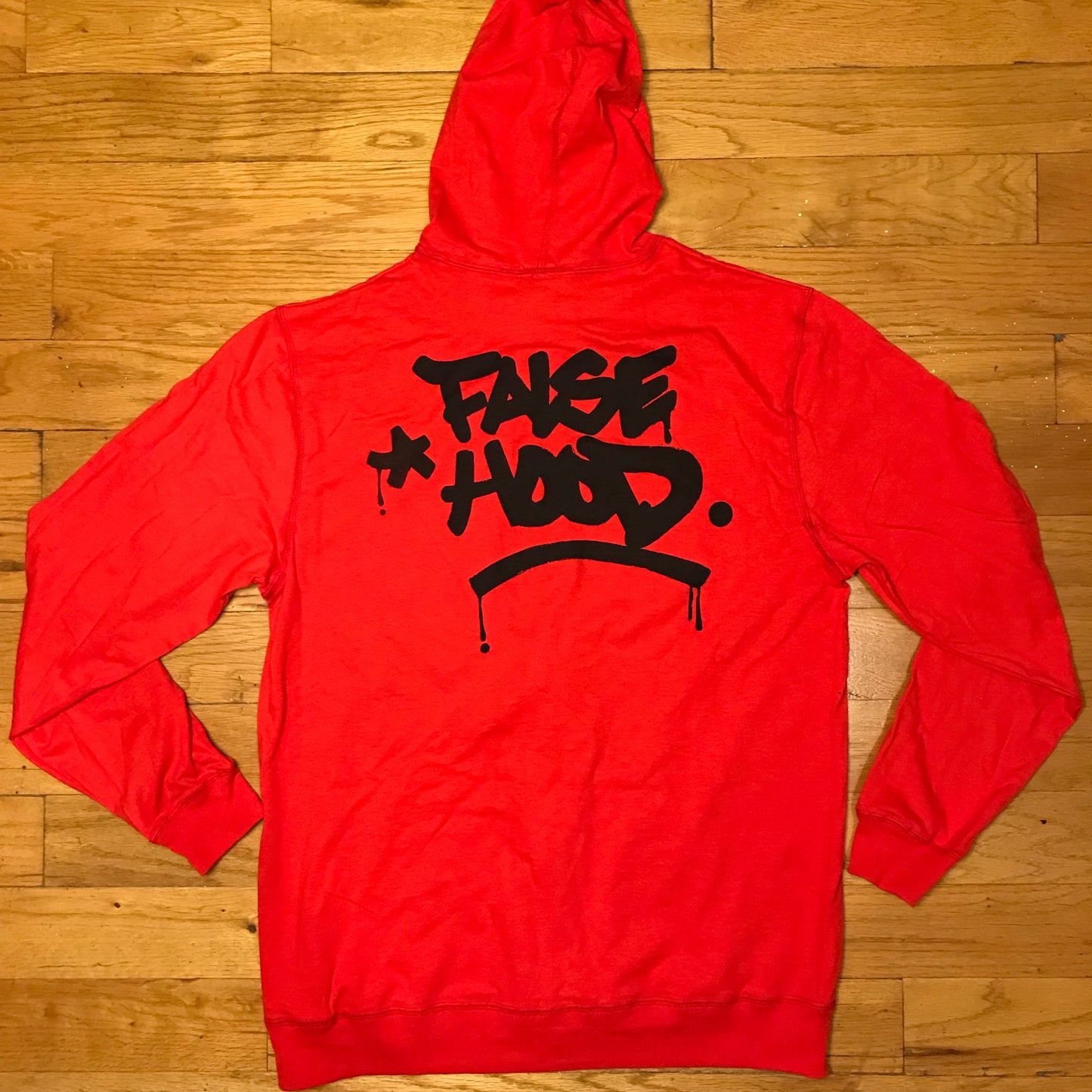 The Big TAG. Full-Zip Up Hoody - FALSEHOOD.