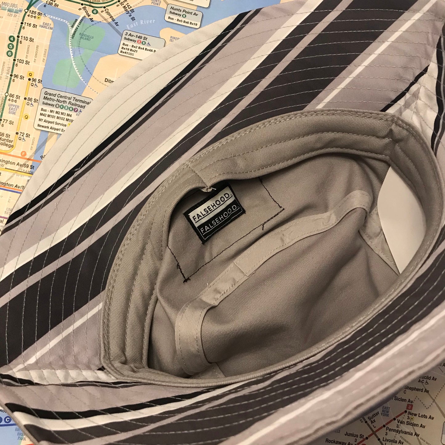 Racer Logo Bucket Hat - FALSEHOOD.