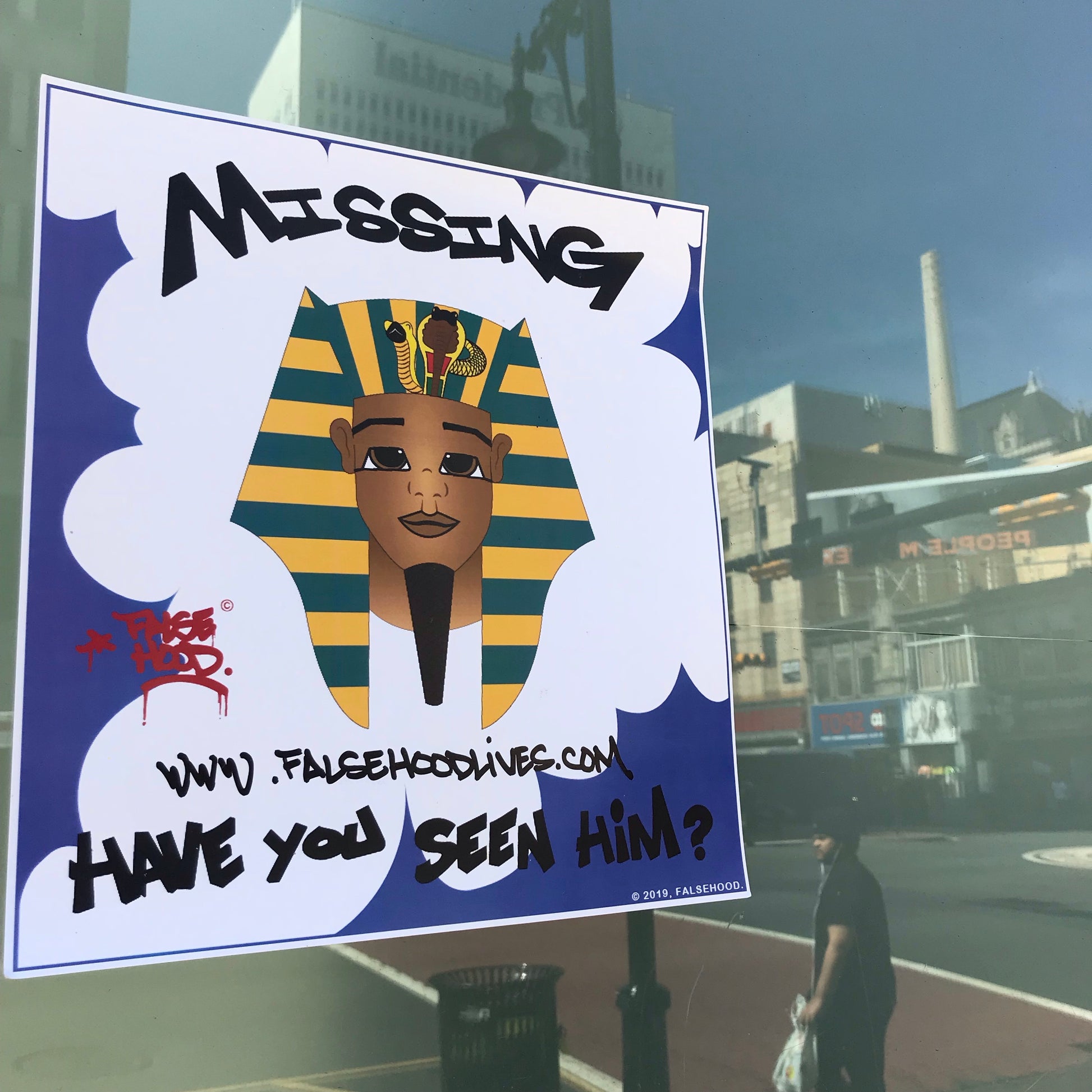 MISSING. Have You Seen Him? - FALSEHOOD.