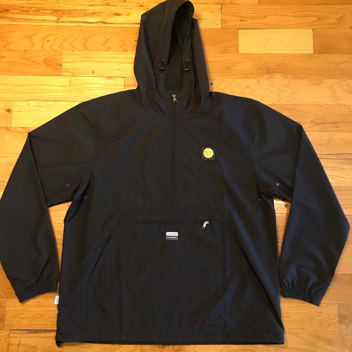 THIRD EYE SHARP. Pullover Windbreaker - FALSEHOOD.