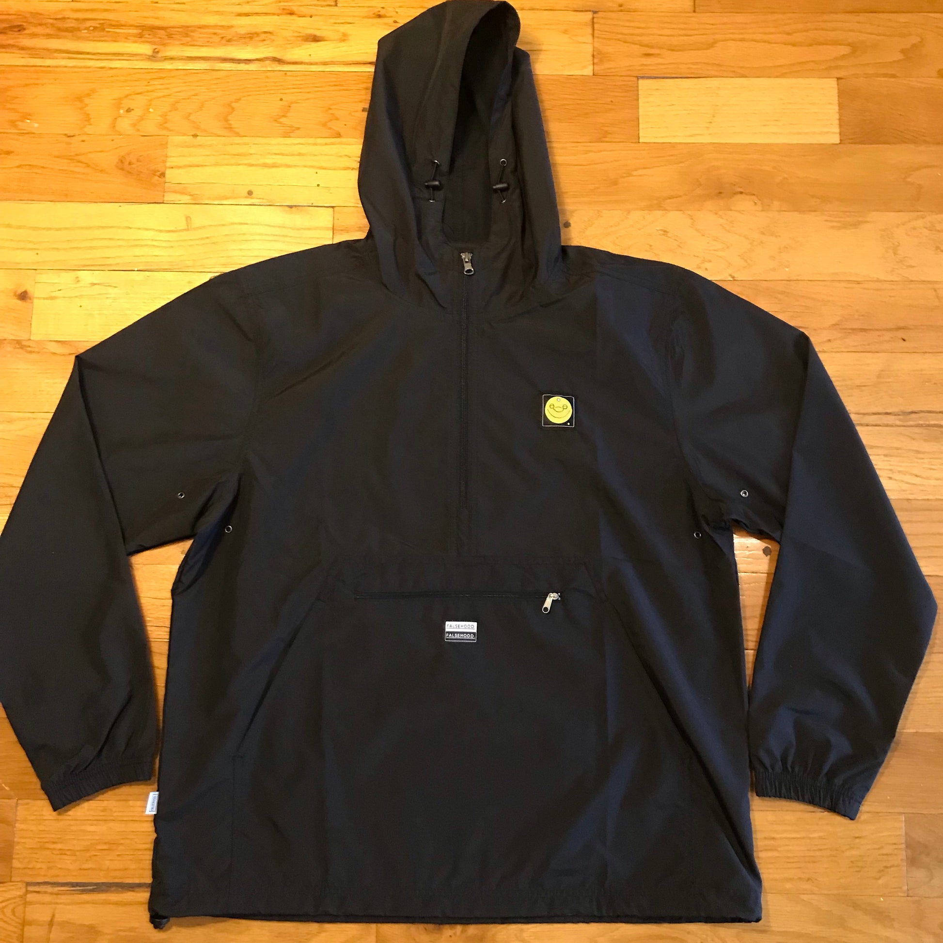 THIRD EYE SHARP. Pullover Windbreaker - FALSEHOOD.