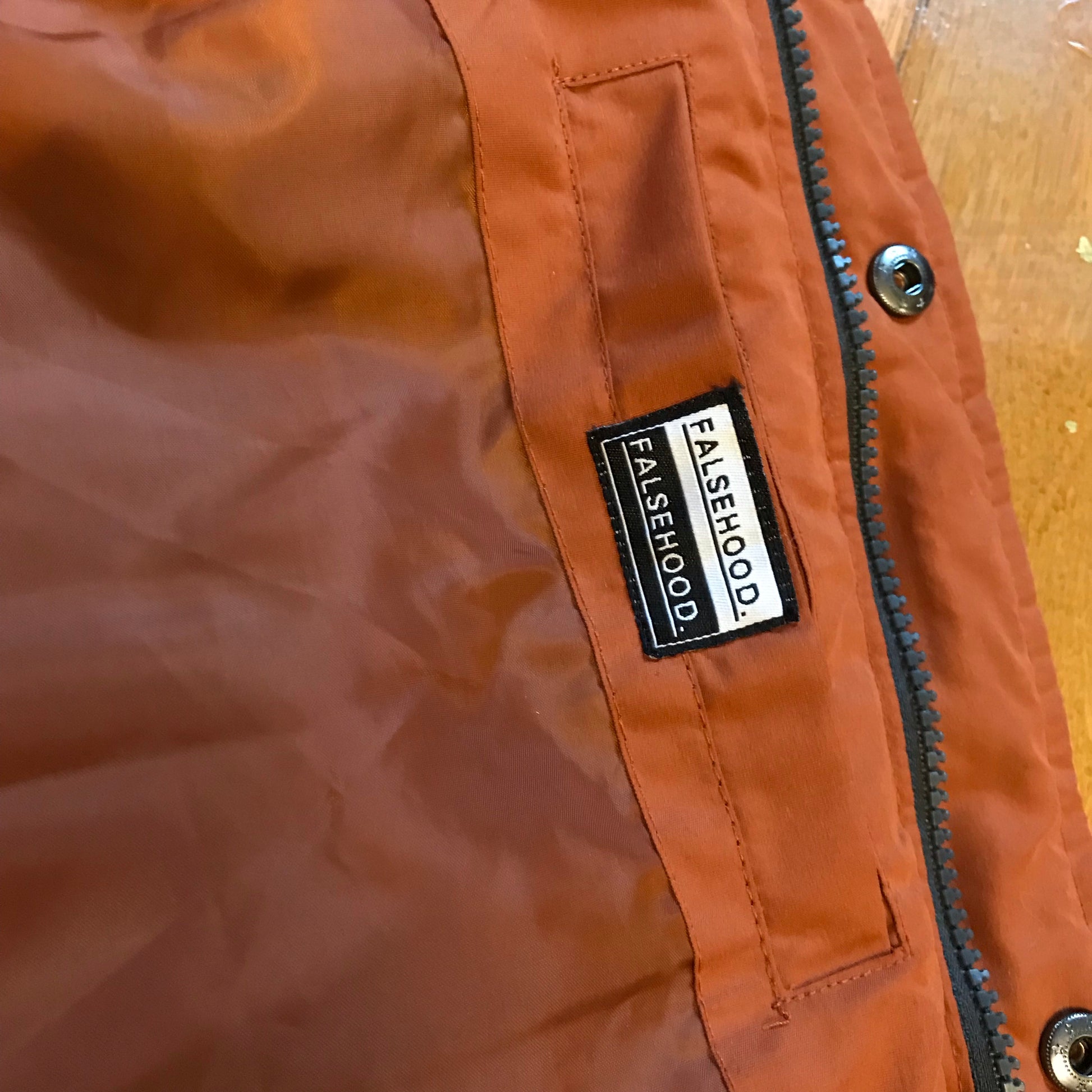 STAY COOL. Puffy Vest - FALSEHOOD.