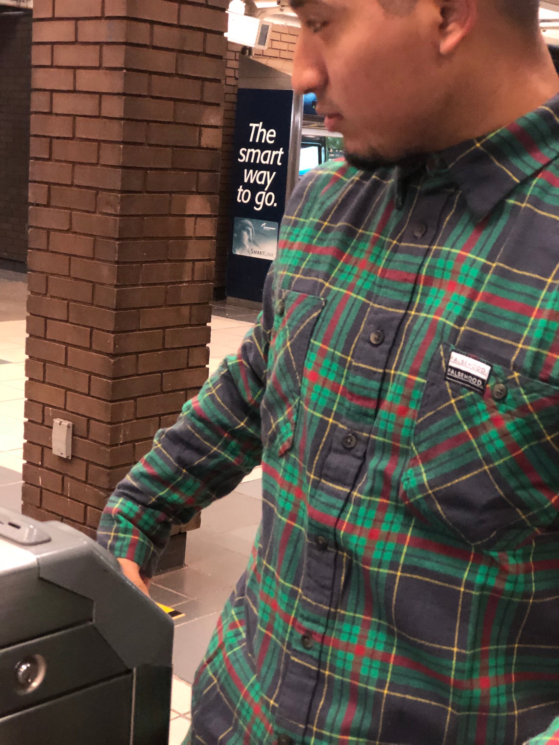 Racer Flannel Shirt - FALSEHOOD.