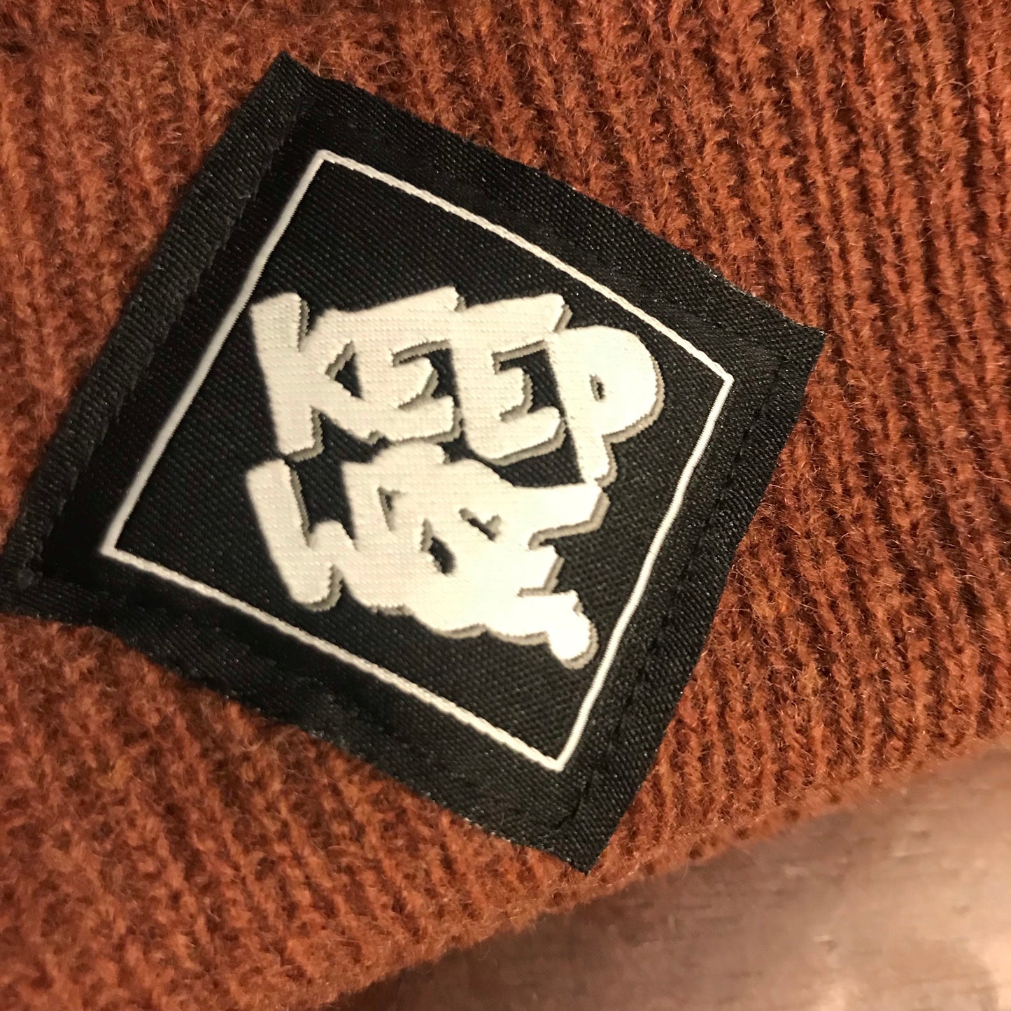 KEEP WISE. Merino Wool Beanie - FALSEHOOD.