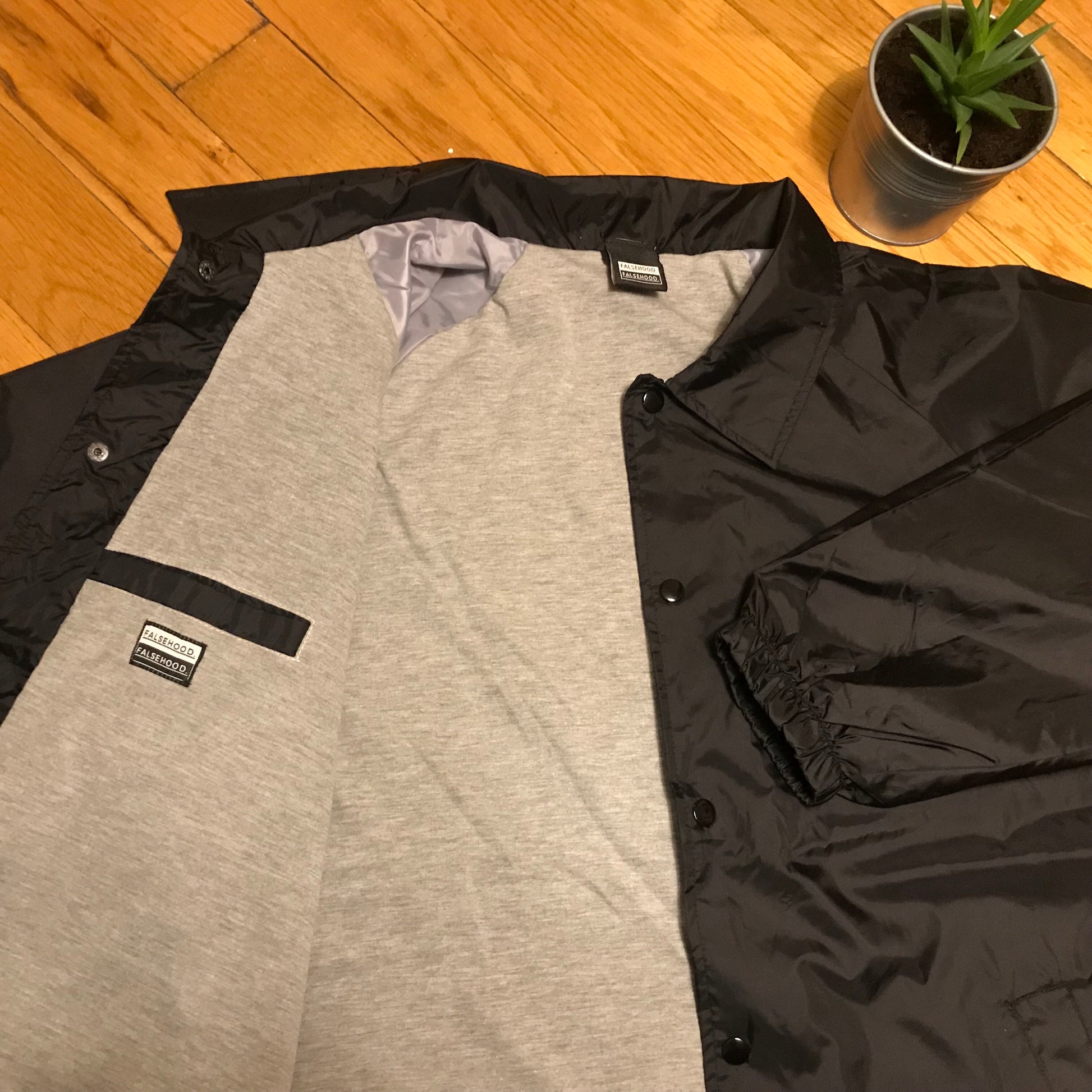 ANTI-HUMAN IDENTITY Coach Jacket - FALSEHOOD.