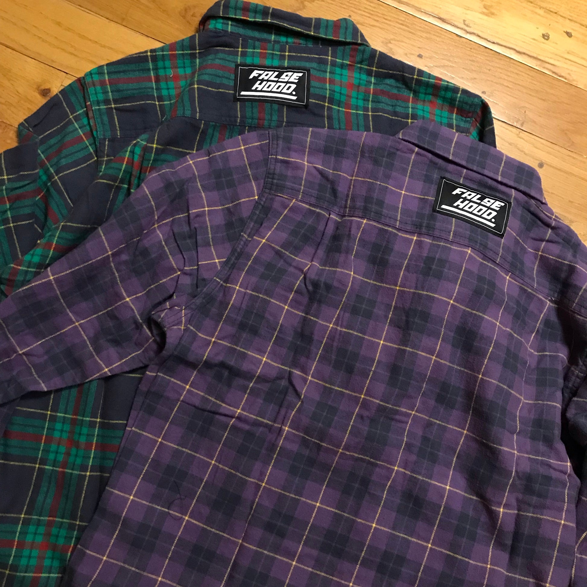 Racer Flannel Shirt - FALSEHOOD.