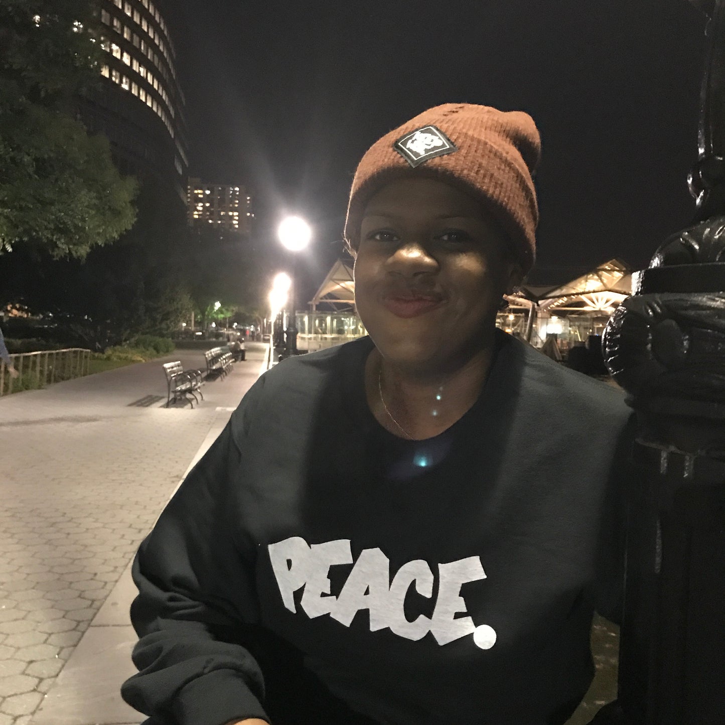 PEACE. Crewneck Sweater - FALSEHOOD.