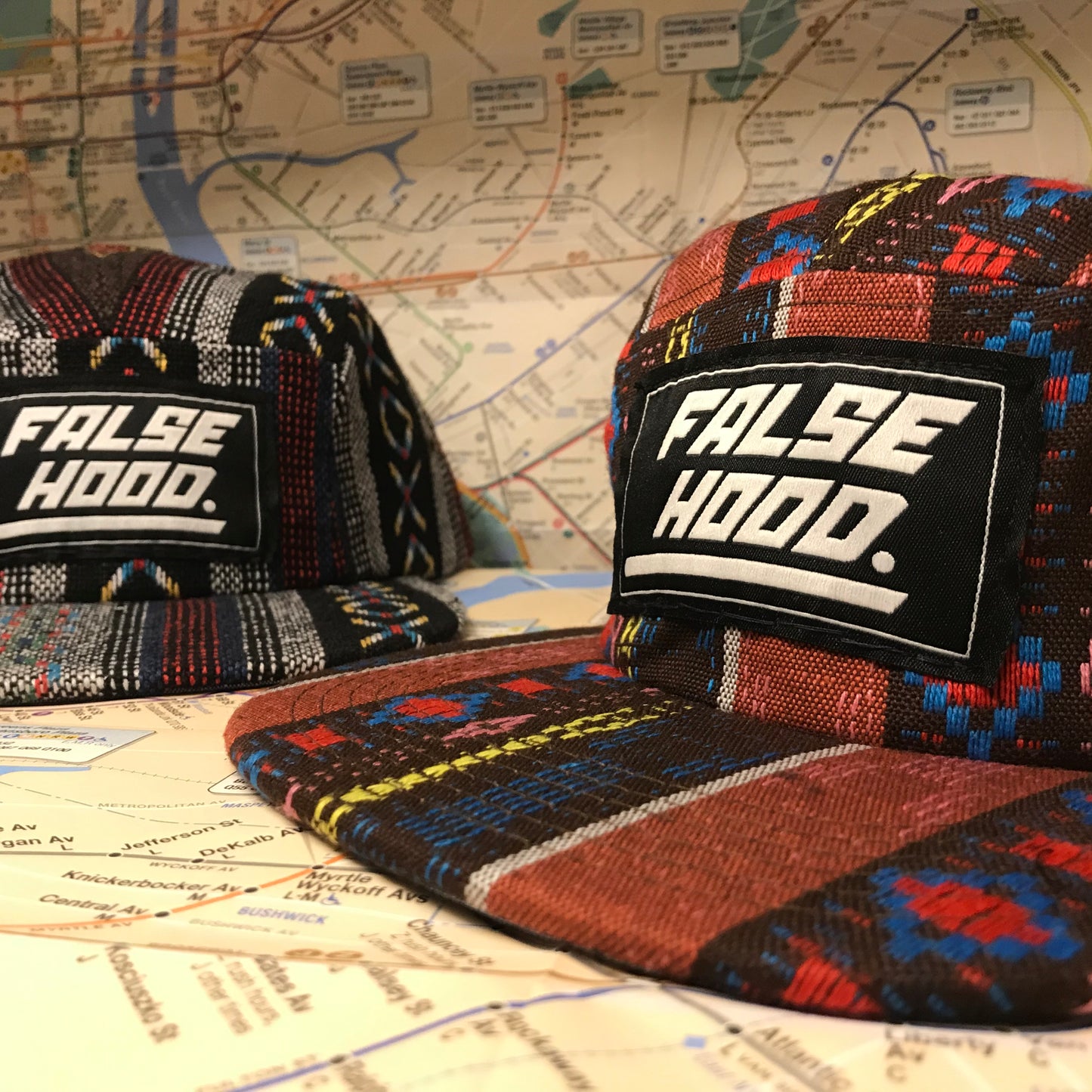 The Racer Logo Aztec Cap - FALSEHOOD.