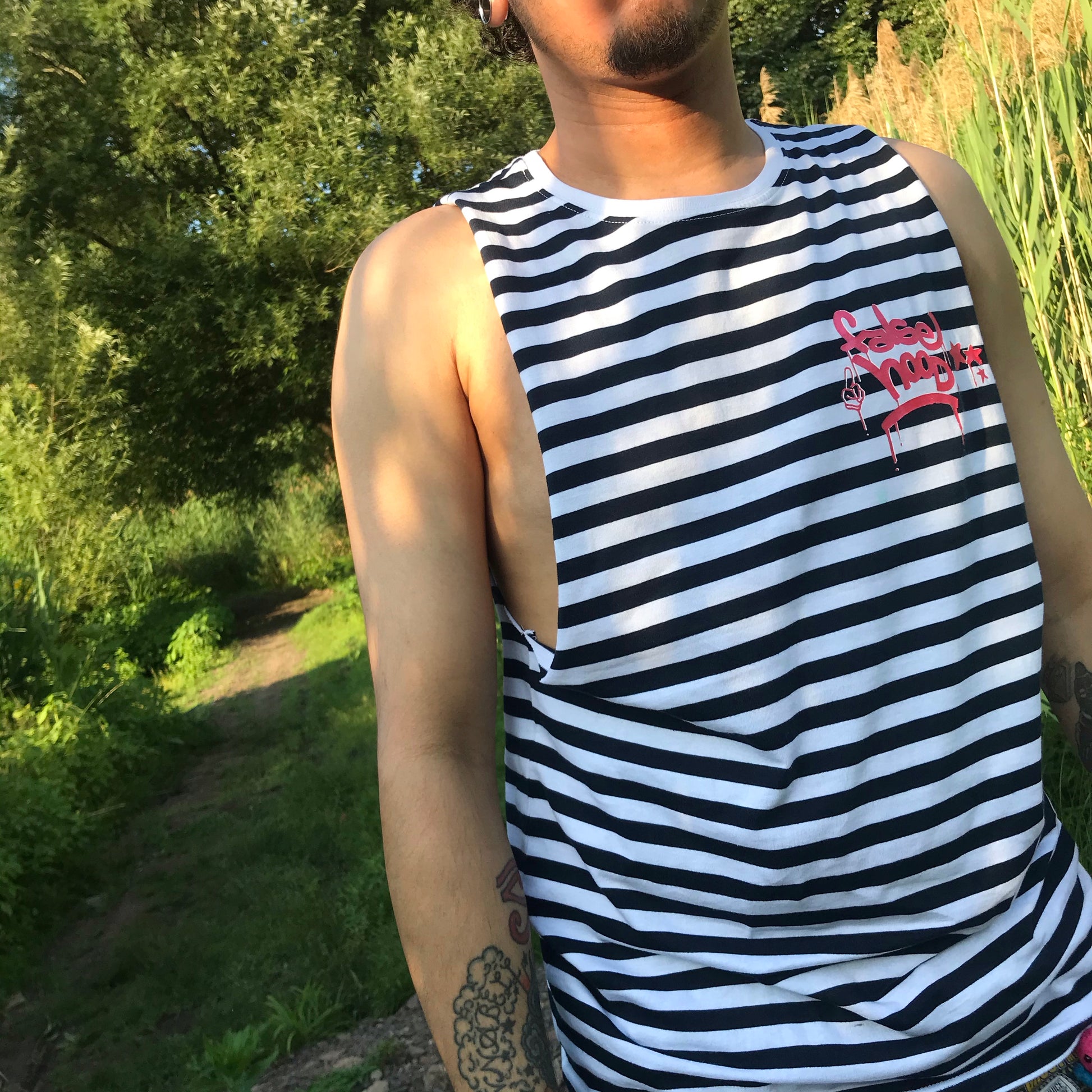 New TAG. Tank Top - FALSEHOOD.