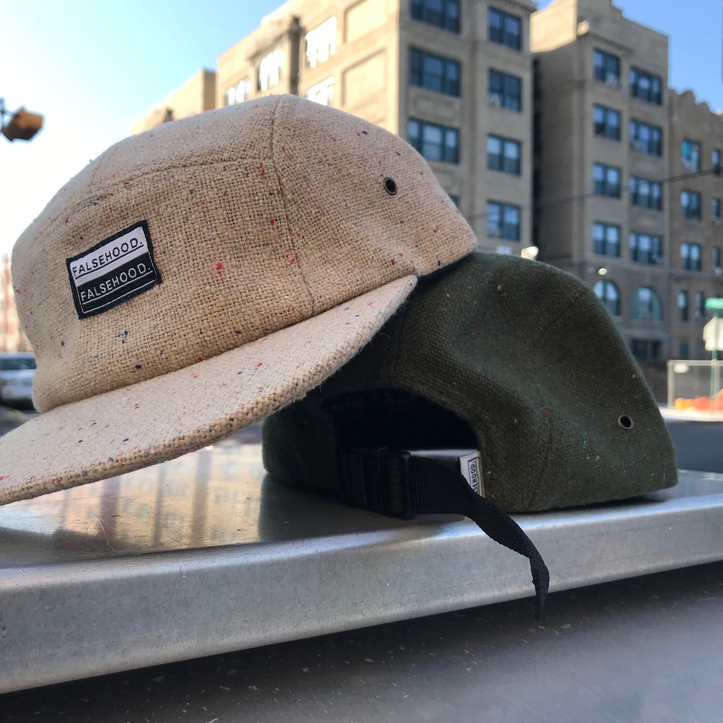 The Box Logo Wool Camper Cap - FALSEHOOD.