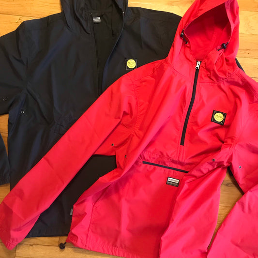 THIRD EYE SHARP. Pullover Windbreaker - FALSEHOOD.