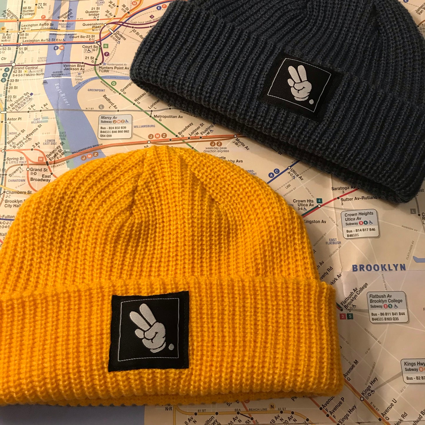 FINGERS TOGETHER. Beanie - FALSEHOOD.