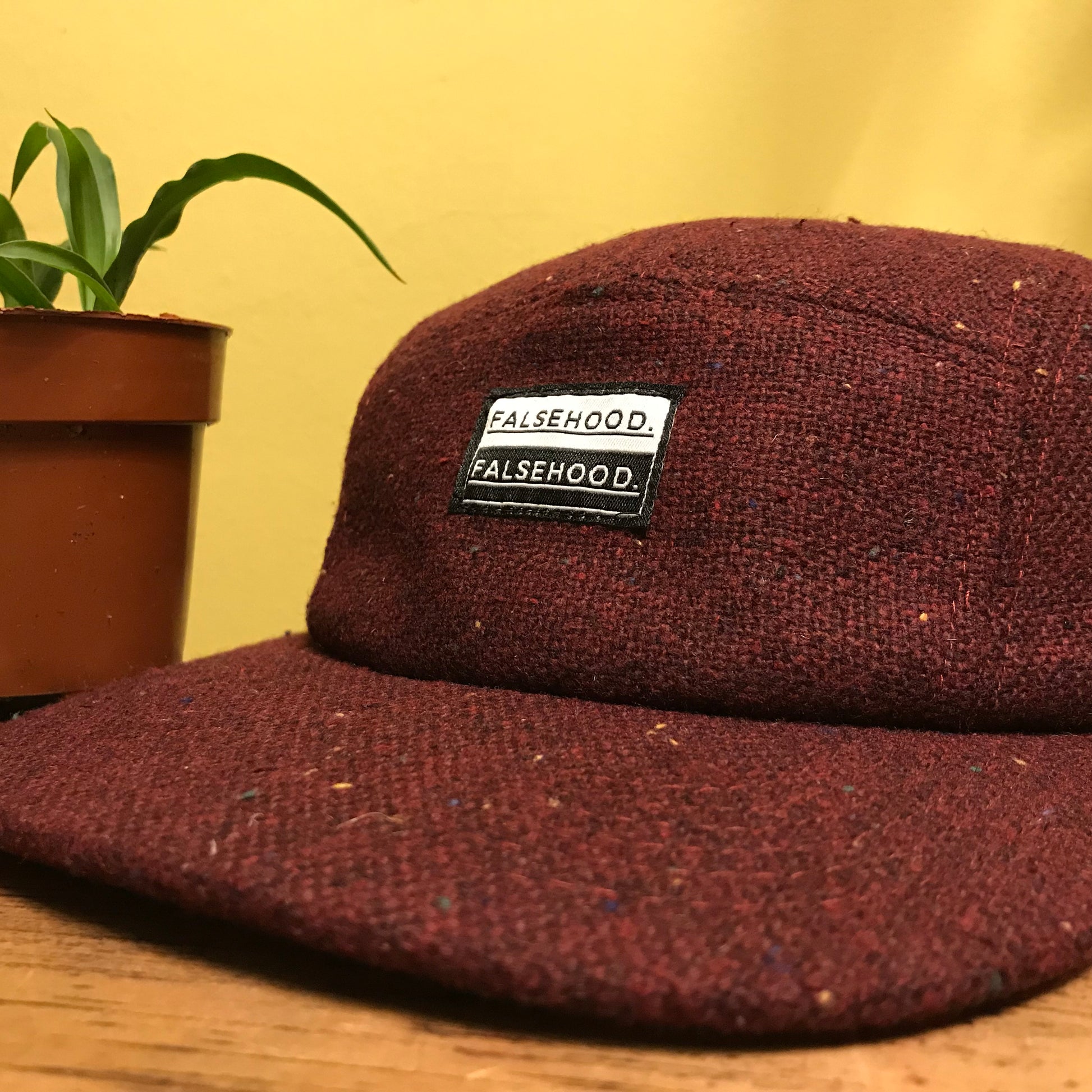 The Box Logo Wool Camper Cap - FALSEHOOD.