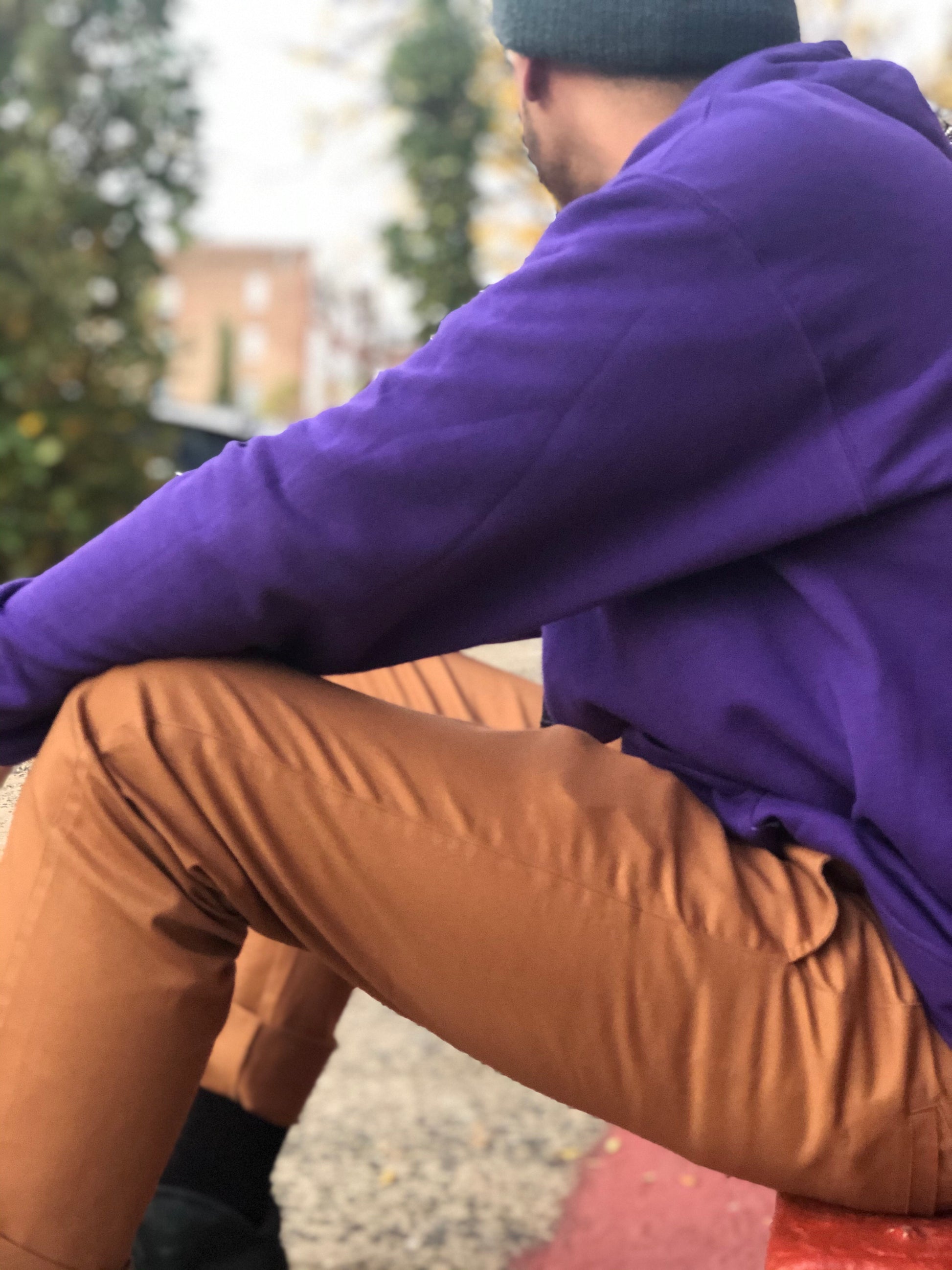 The Racer Logo Chino Pants - FALSEHOOD.