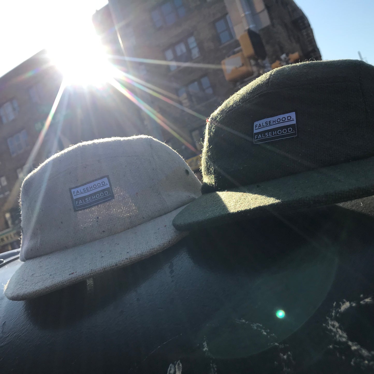 The Box Logo Wool Camper Cap - FALSEHOOD.