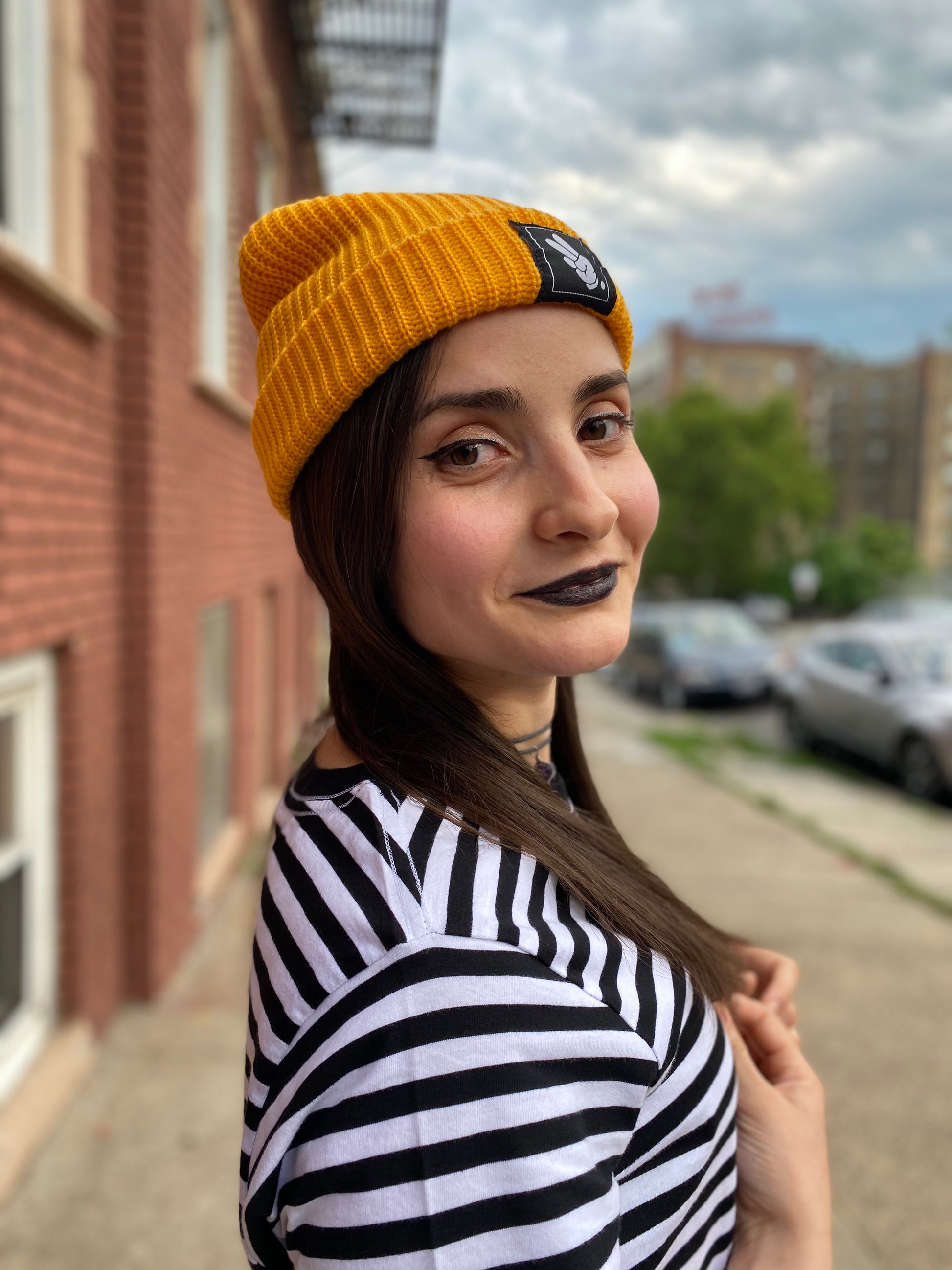 FINGERS TOGETHER. Beanie - FALSEHOOD.