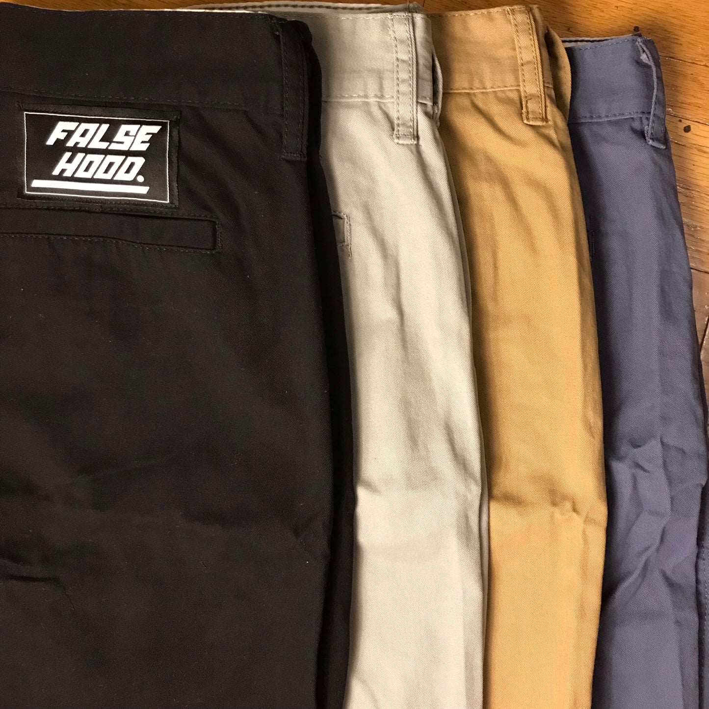 The Racer Logo Chino Shorts - FALSEHOOD.