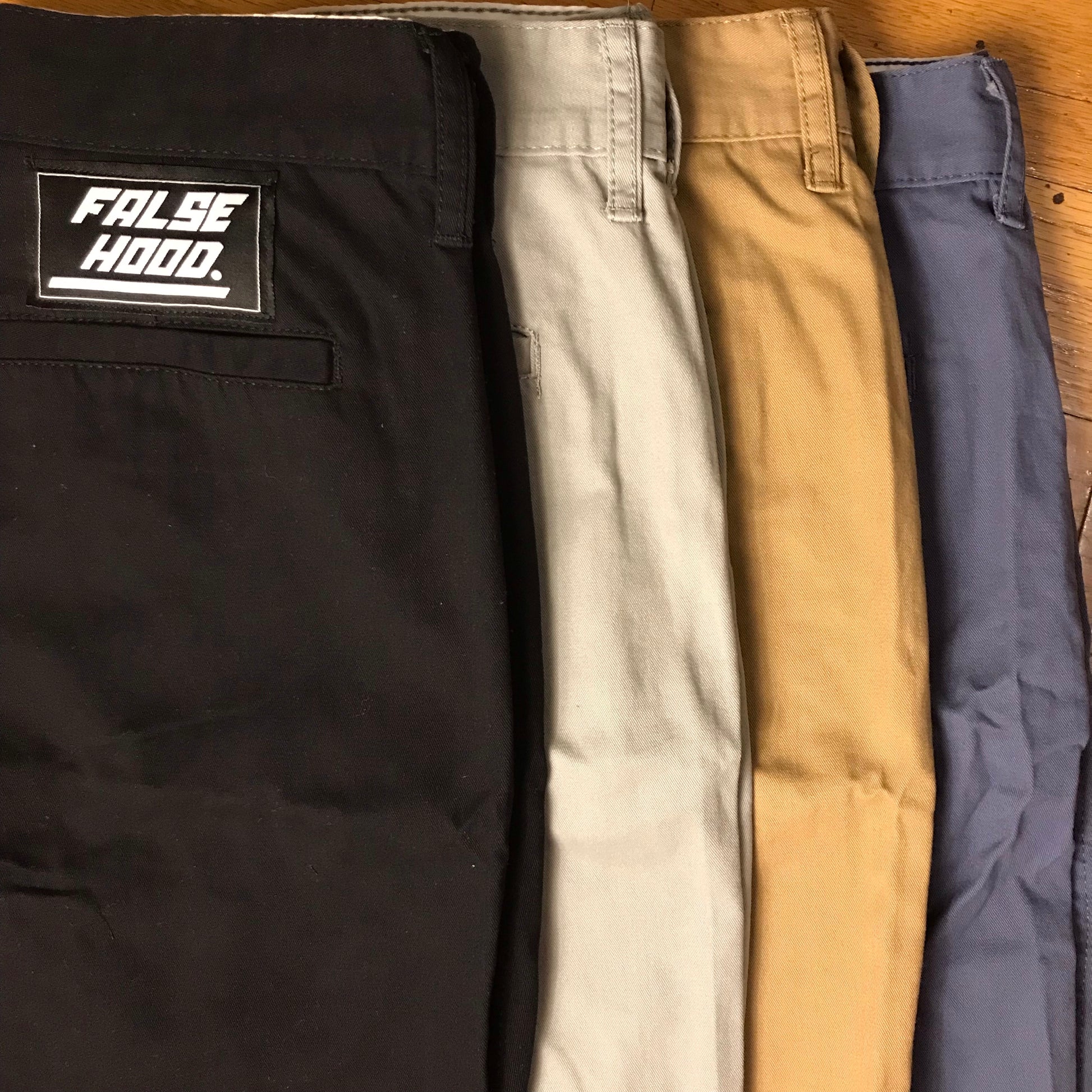 The Racer Logo Chino Shorts - FALSEHOOD.