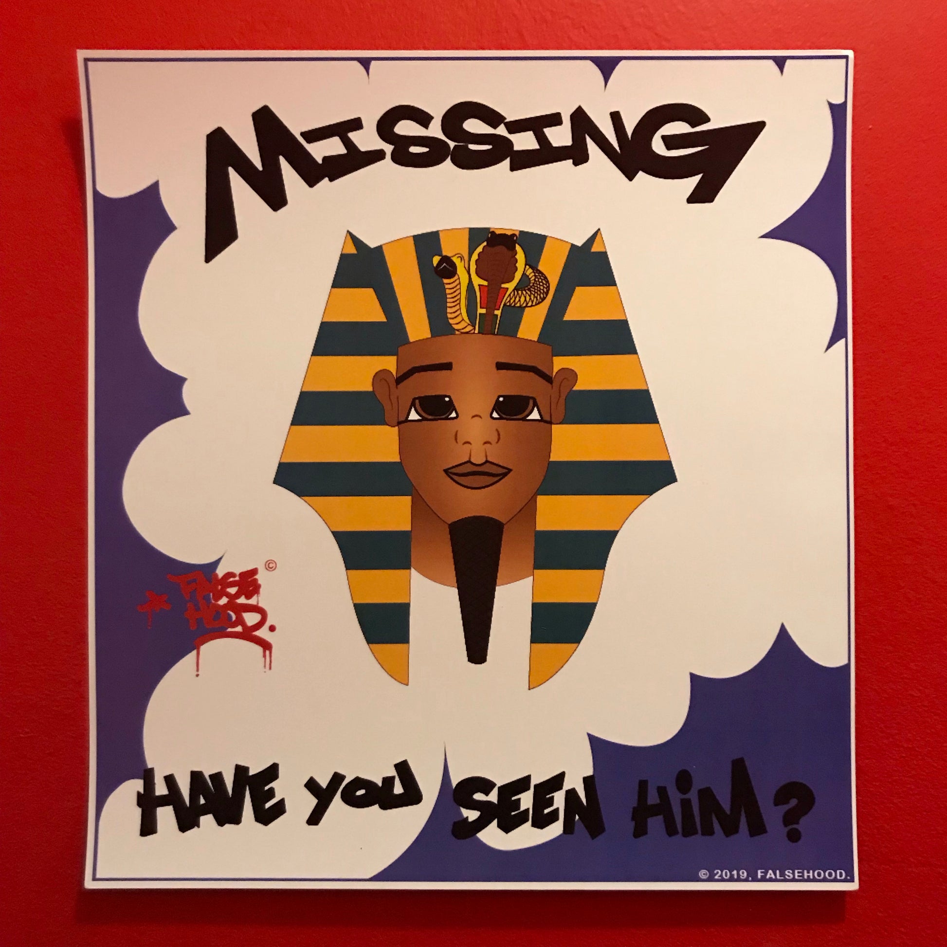 MISSING. Have You Seen Him? - FALSEHOOD.