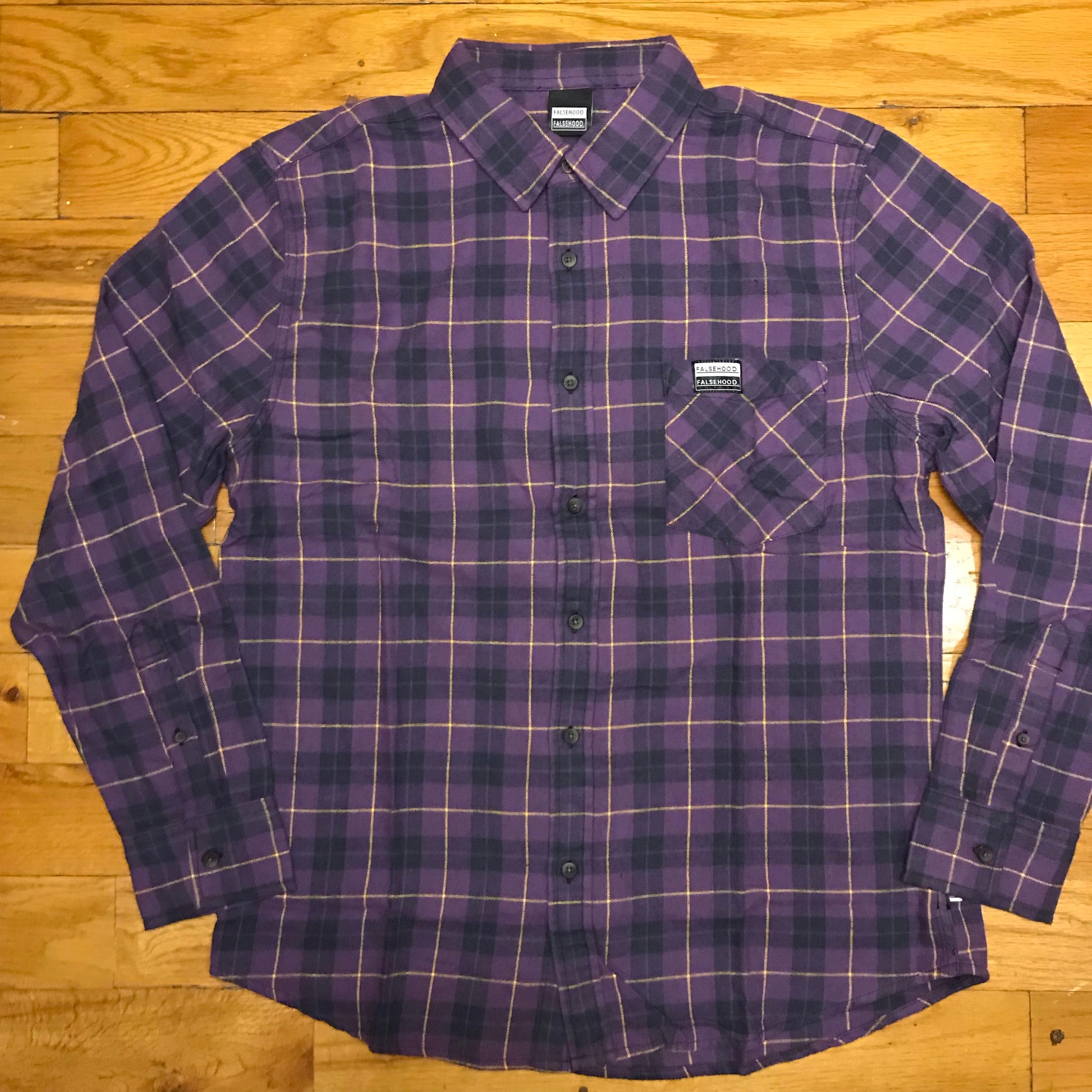 Racer Flannel Shirt - FALSEHOOD.