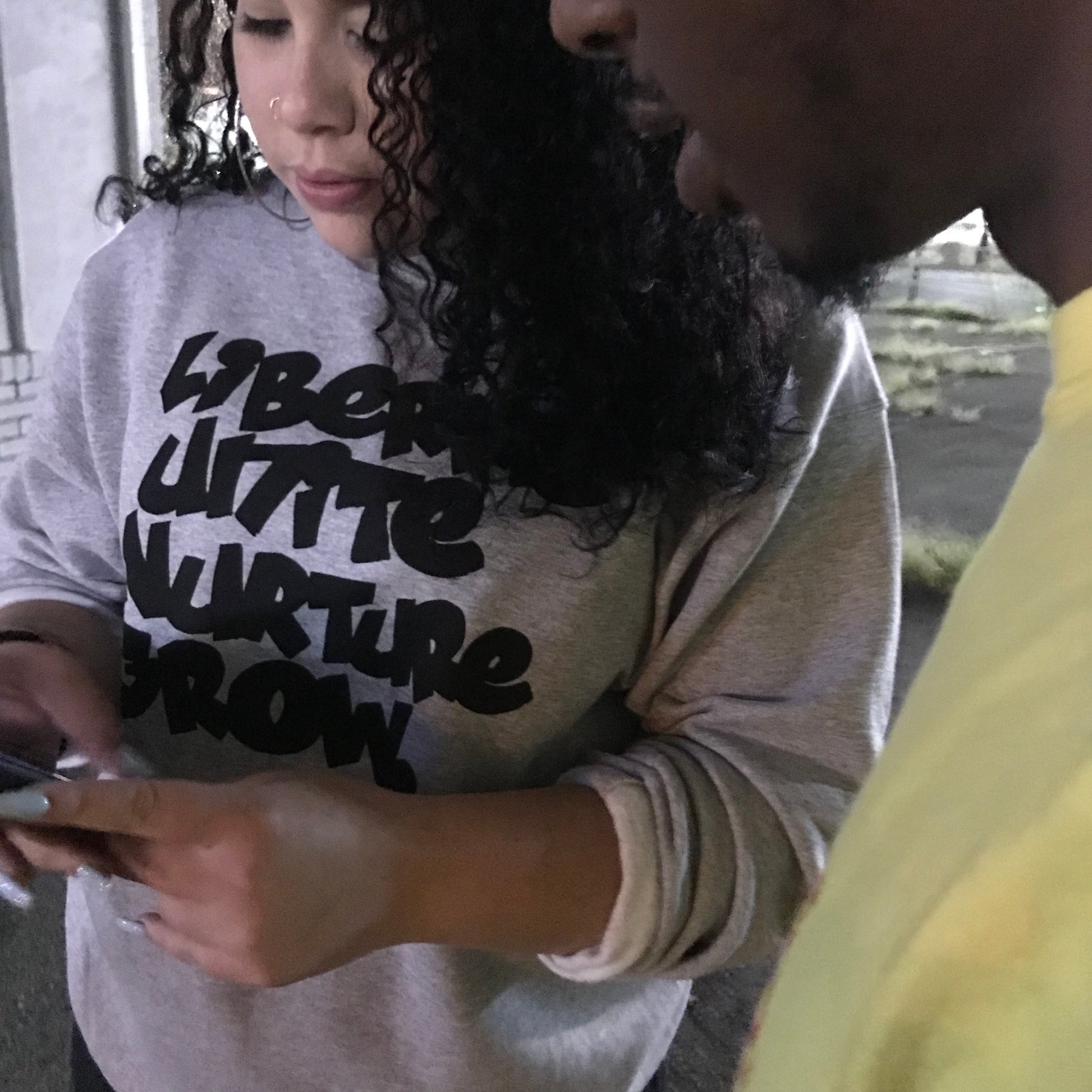 LUNG. Crewneck Sweater - FALSEHOOD.