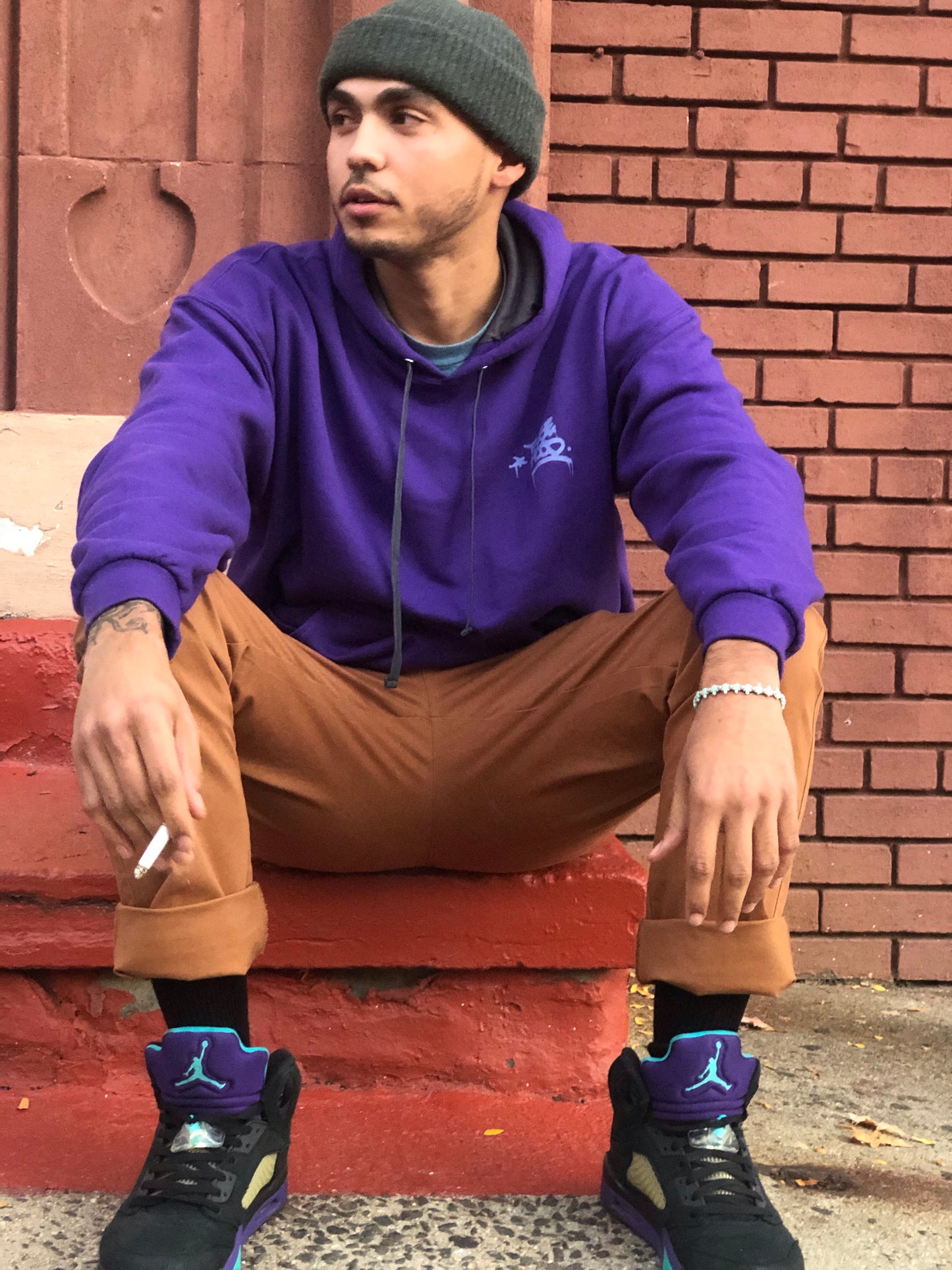 The Racer Logo Chino Pants - FALSEHOOD.