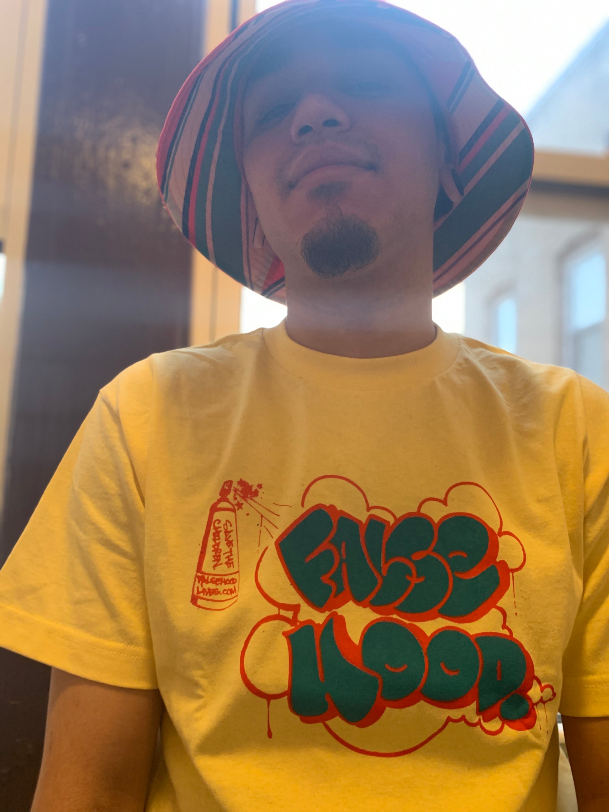 The THROWIE. Tee - FALSEHOOD.