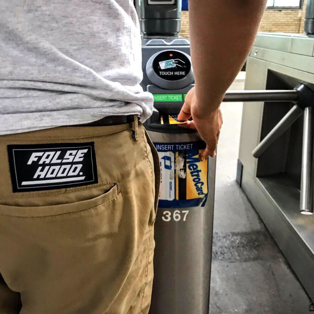 The Racer Logo Chino Shorts - FALSEHOOD.